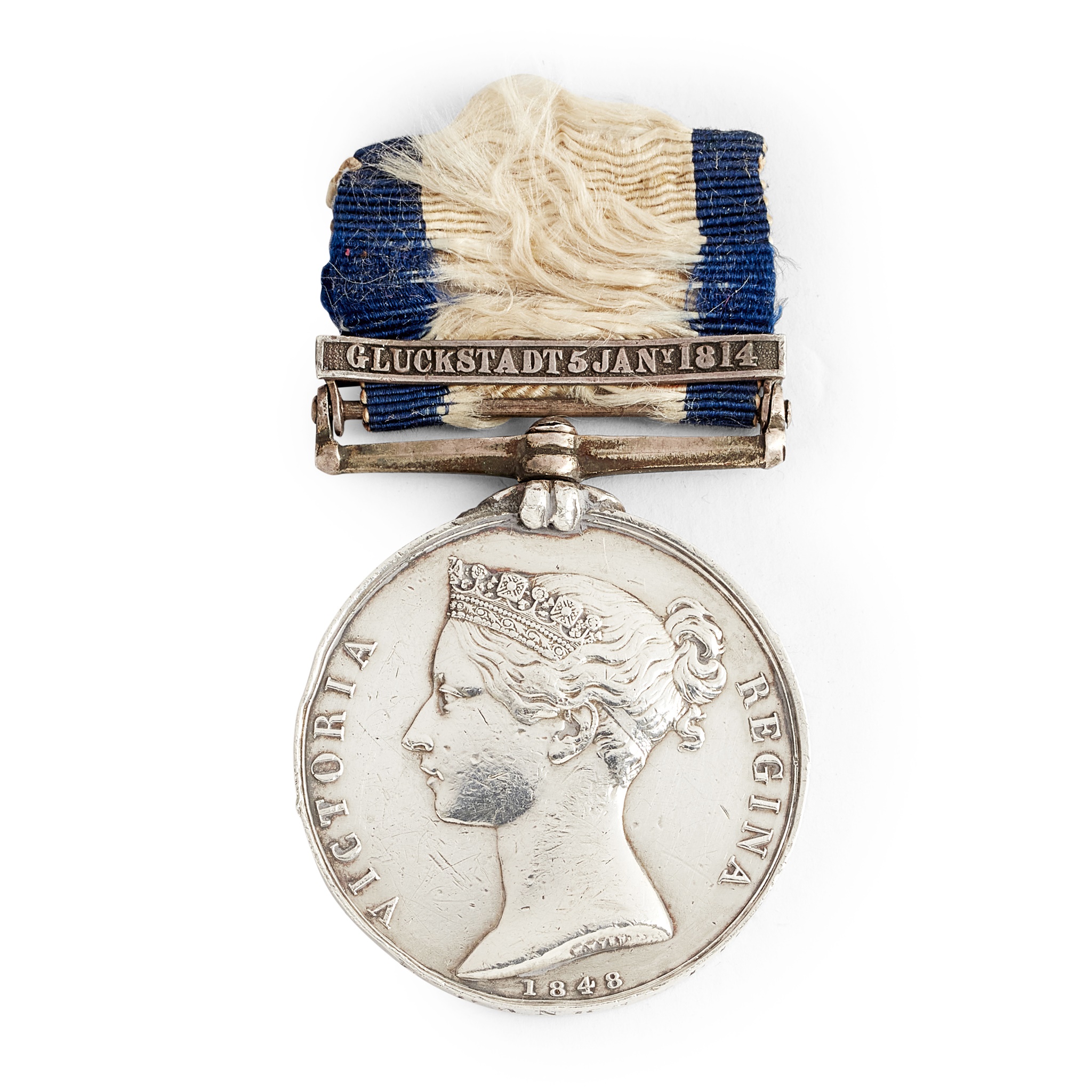 A Victorian Naval General Service medal