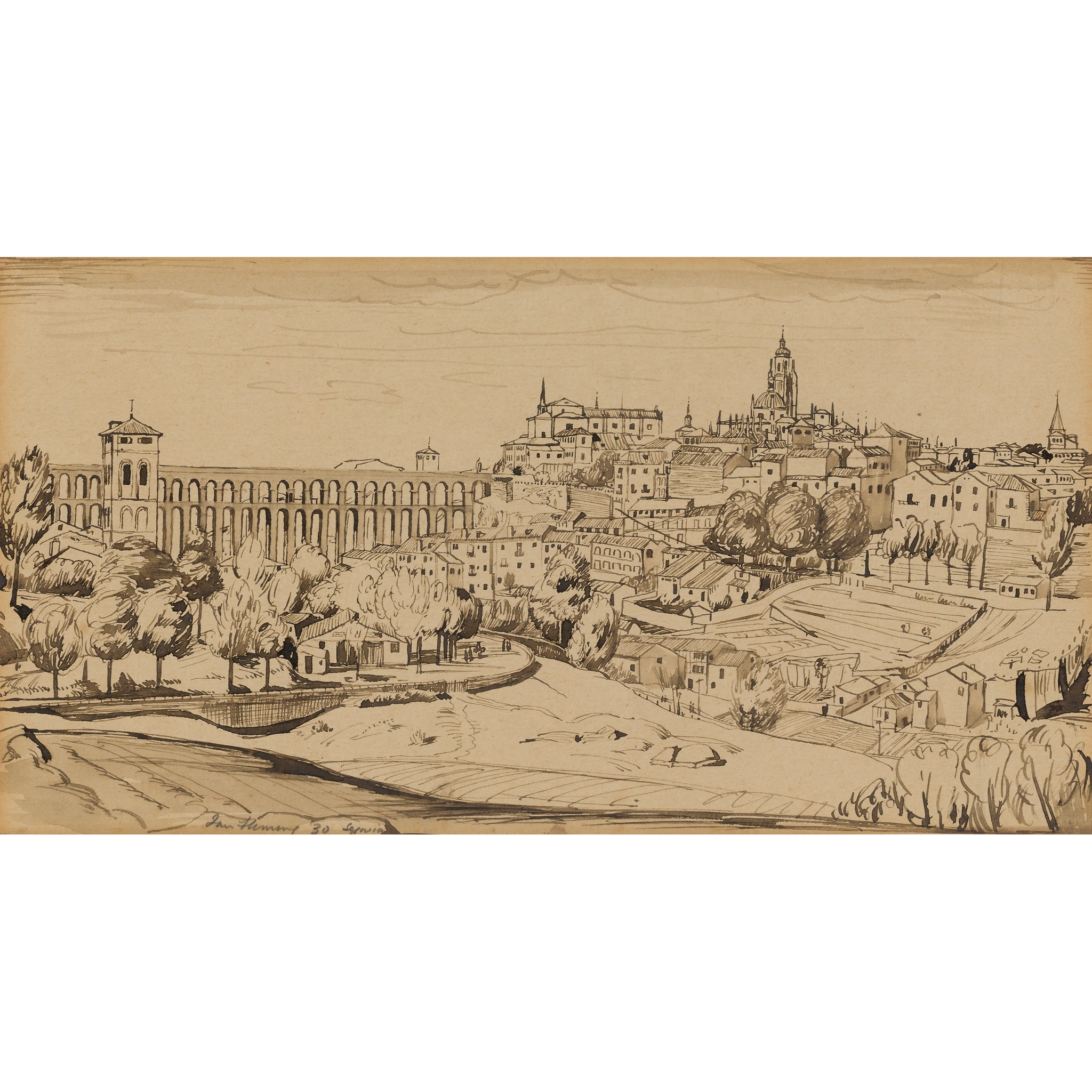 IAN FLEMING R.S.A., R.S.W., R.G.I., L.L.D (SCOTTISH 1906-1990)