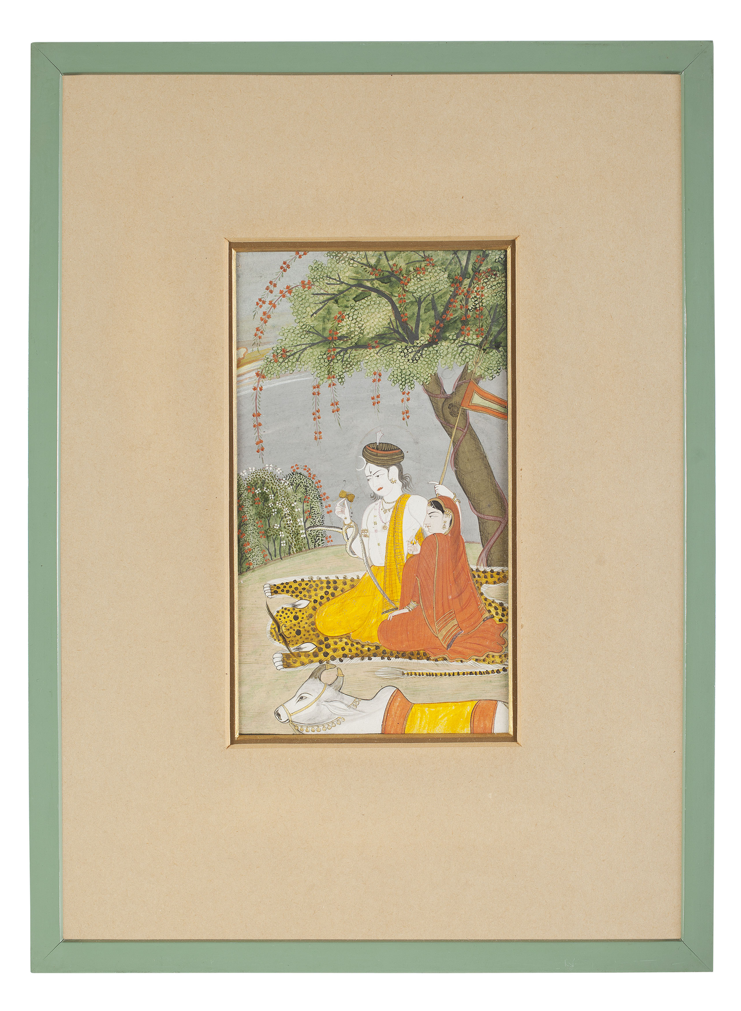 TWO INDIAN PAINTINGS