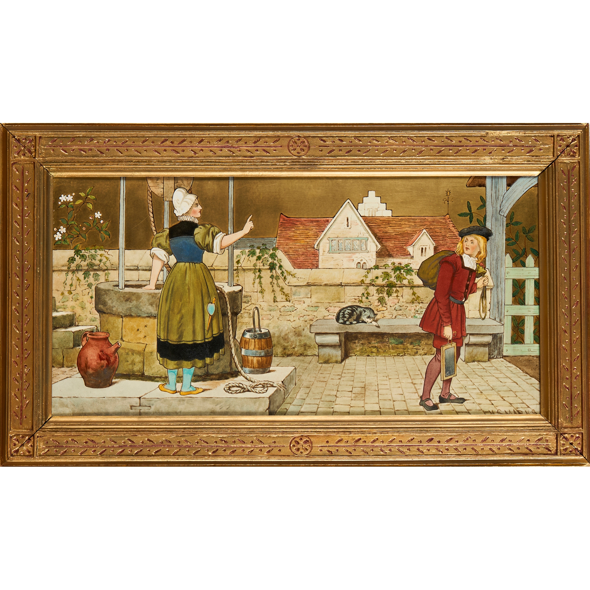 HENRY STACY MARKS (1829-1898) FOR MINTON'S