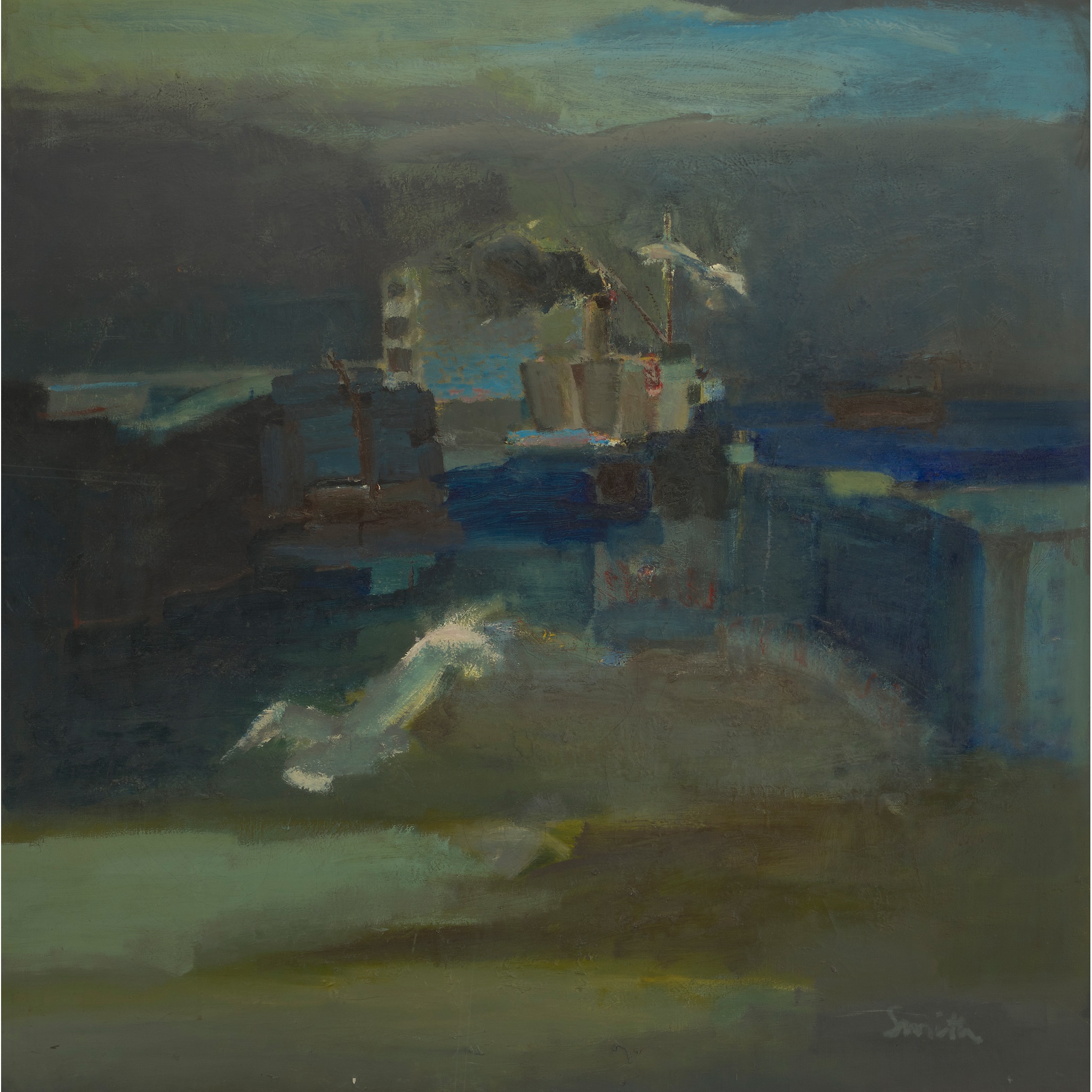 RONALD F. SMITH R.S.W., R.G.I., P.A.I. (BRITISH 1946-)