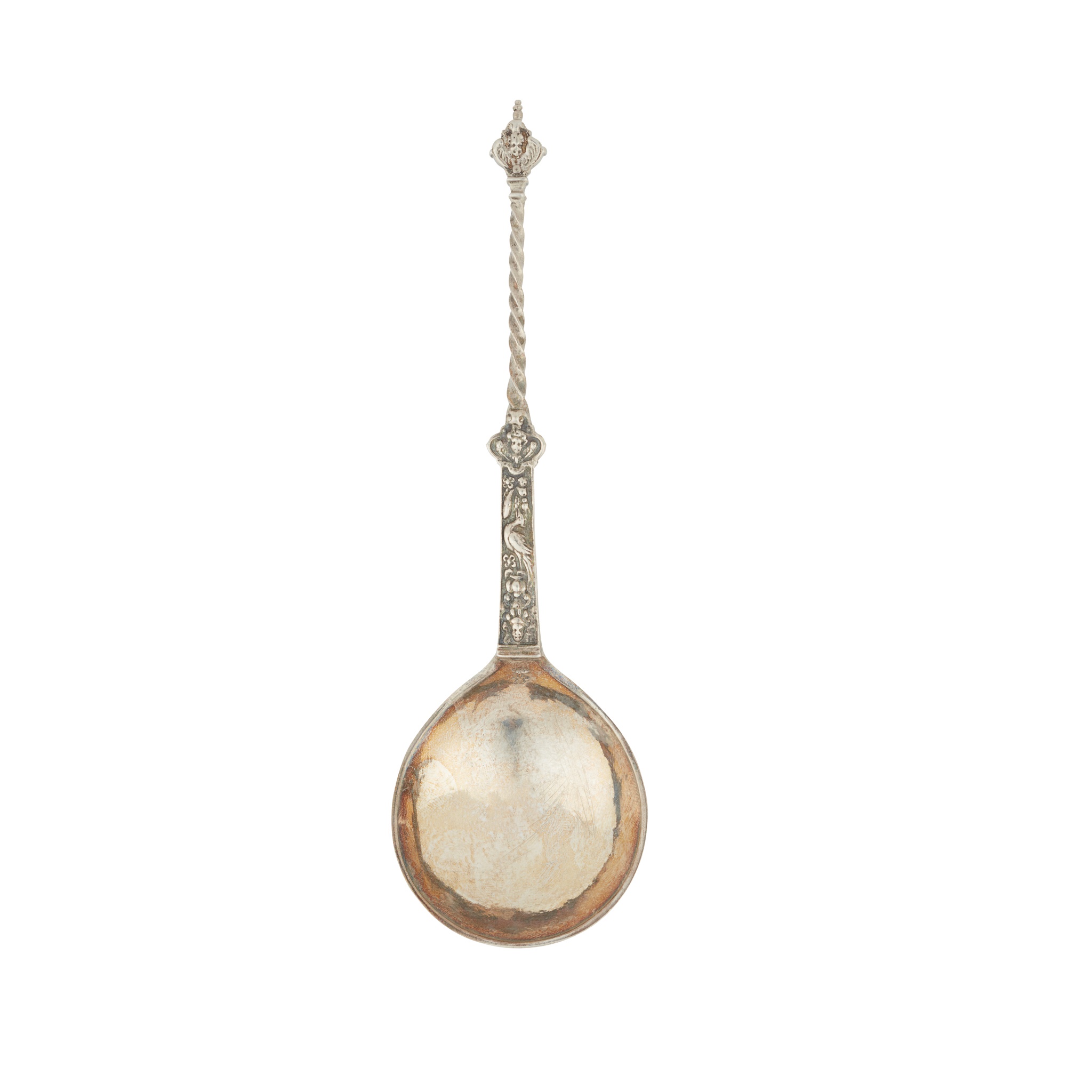 A late 17th-Century Dutch silver spoon
