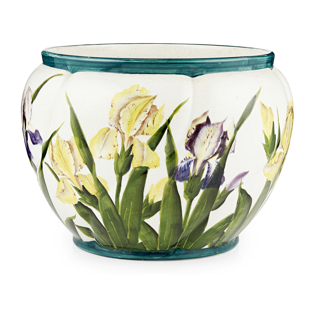 A WEMYSS WARE COMBE JARDINIÈRE