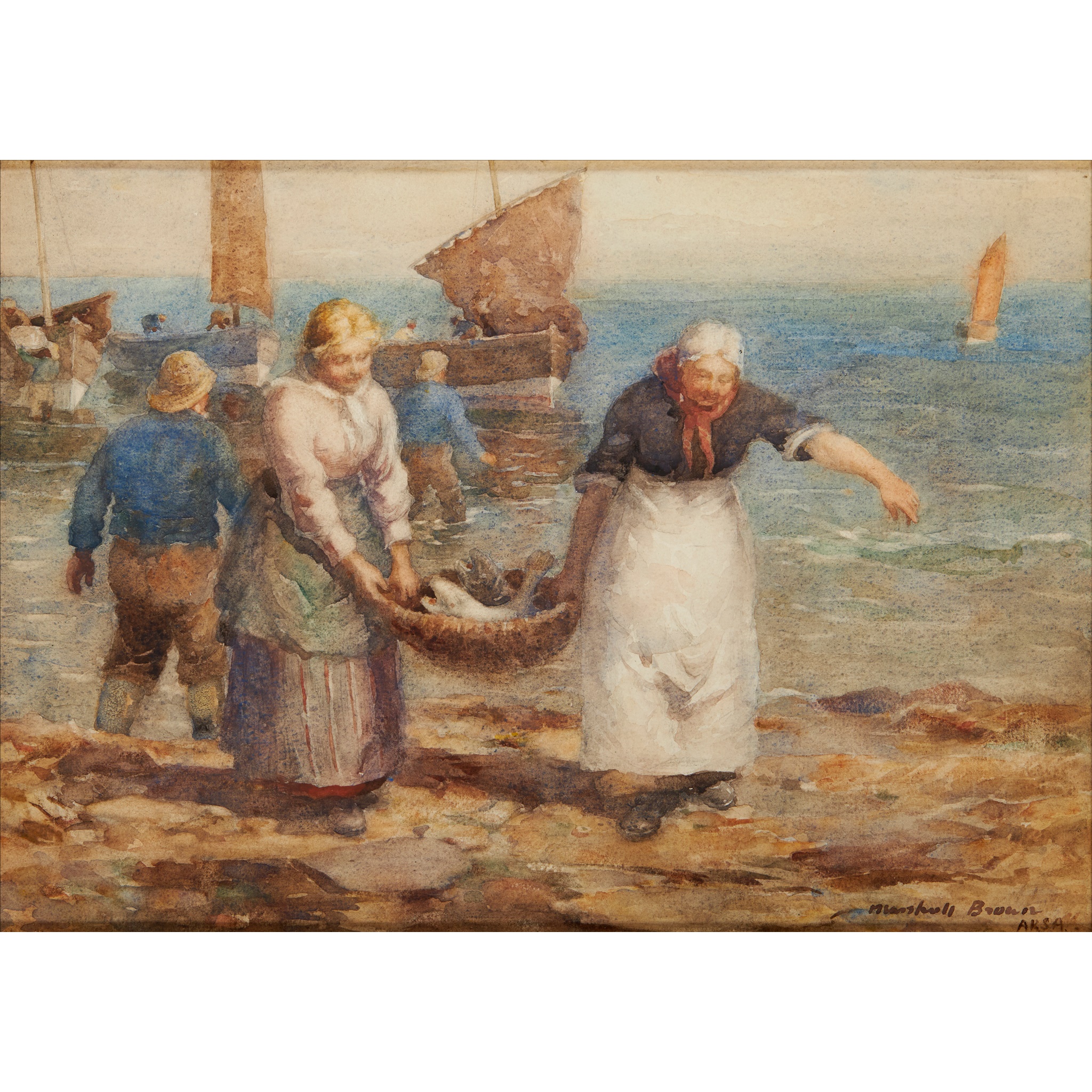 WILLIAM MARSHALL BROWN R.S.A., R.S.W. (SCOTTISH 1863-1936)