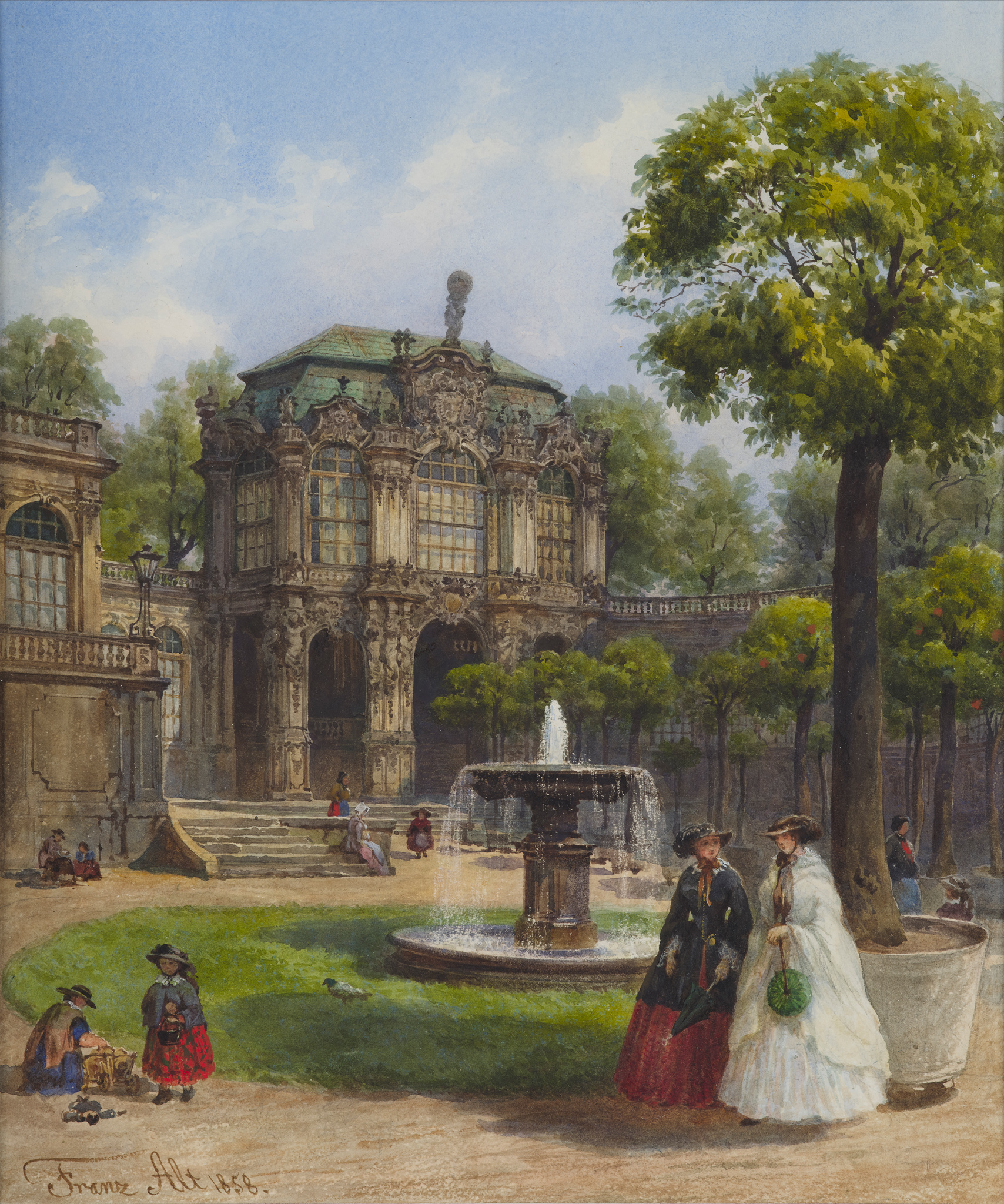 FRANZ ALT (AUSTRIAN 1821-1914)