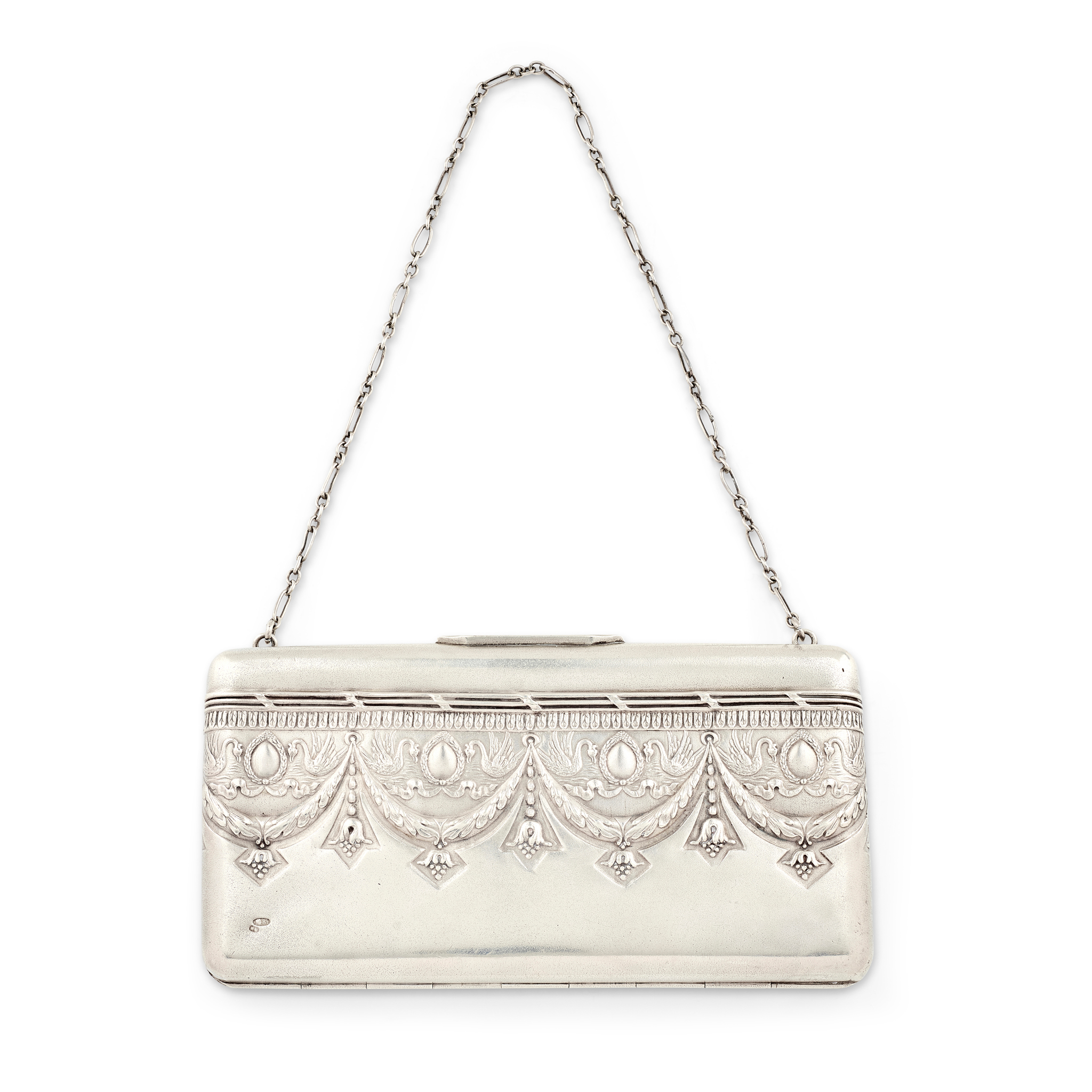 AN EARLY 20TH CENTURY RUSSIAN EVENING PURSE