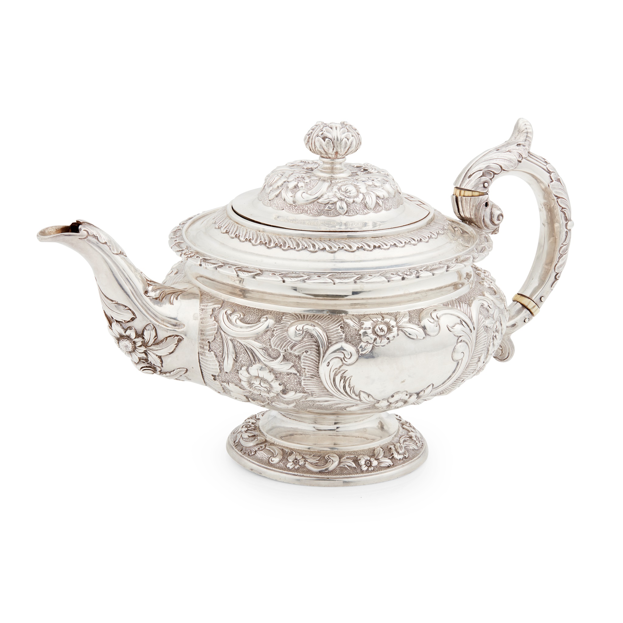 A William IV teapot