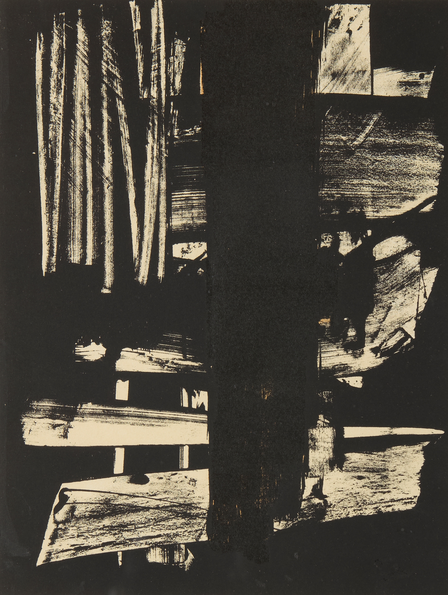 PIERRE SOULAGES (FRENCH 1919-2022)