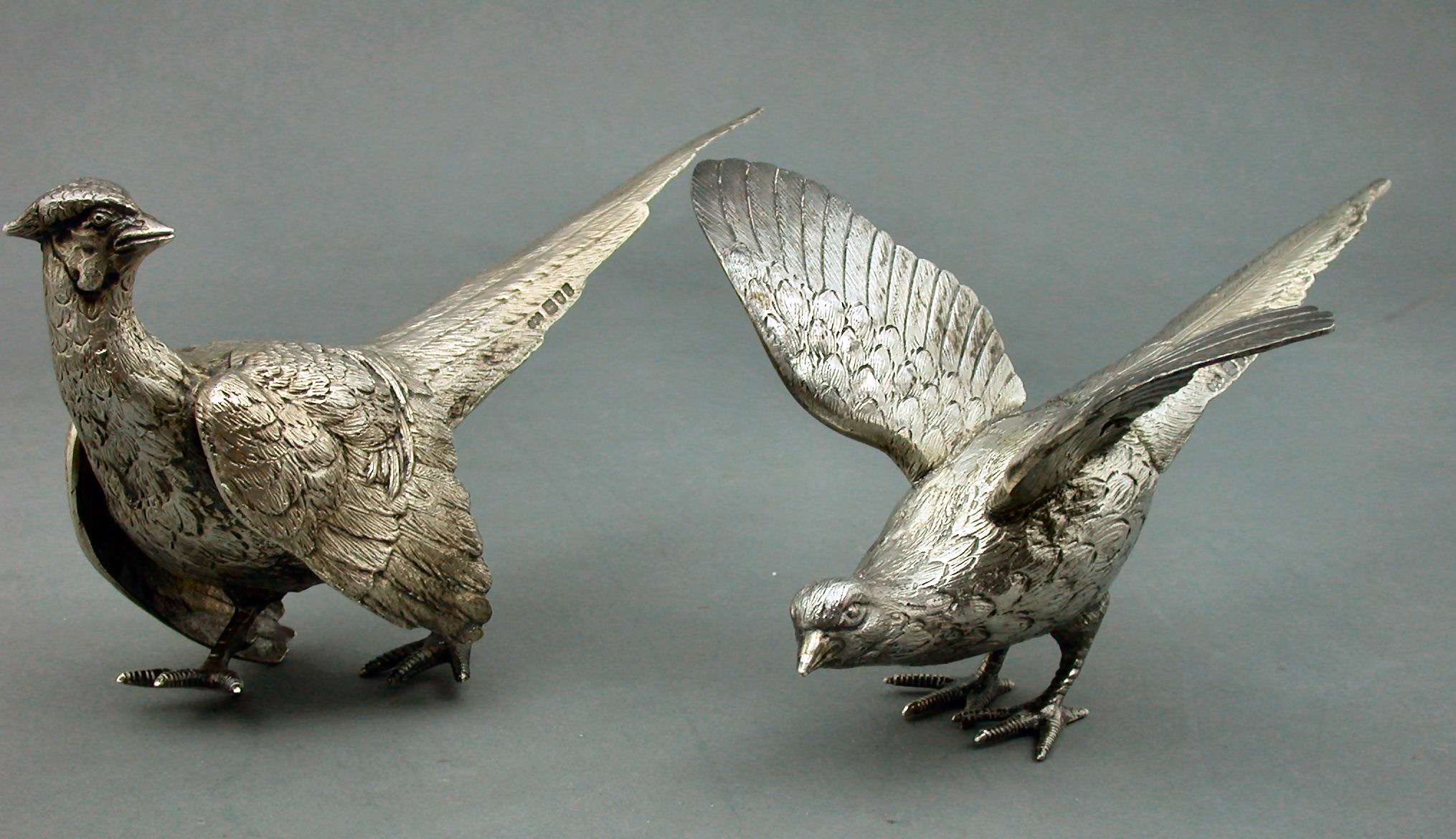 A pair of table ornaments,