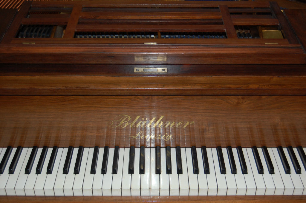 BLUTHNER ROSEWOOD-CASED GRAND PIANO
