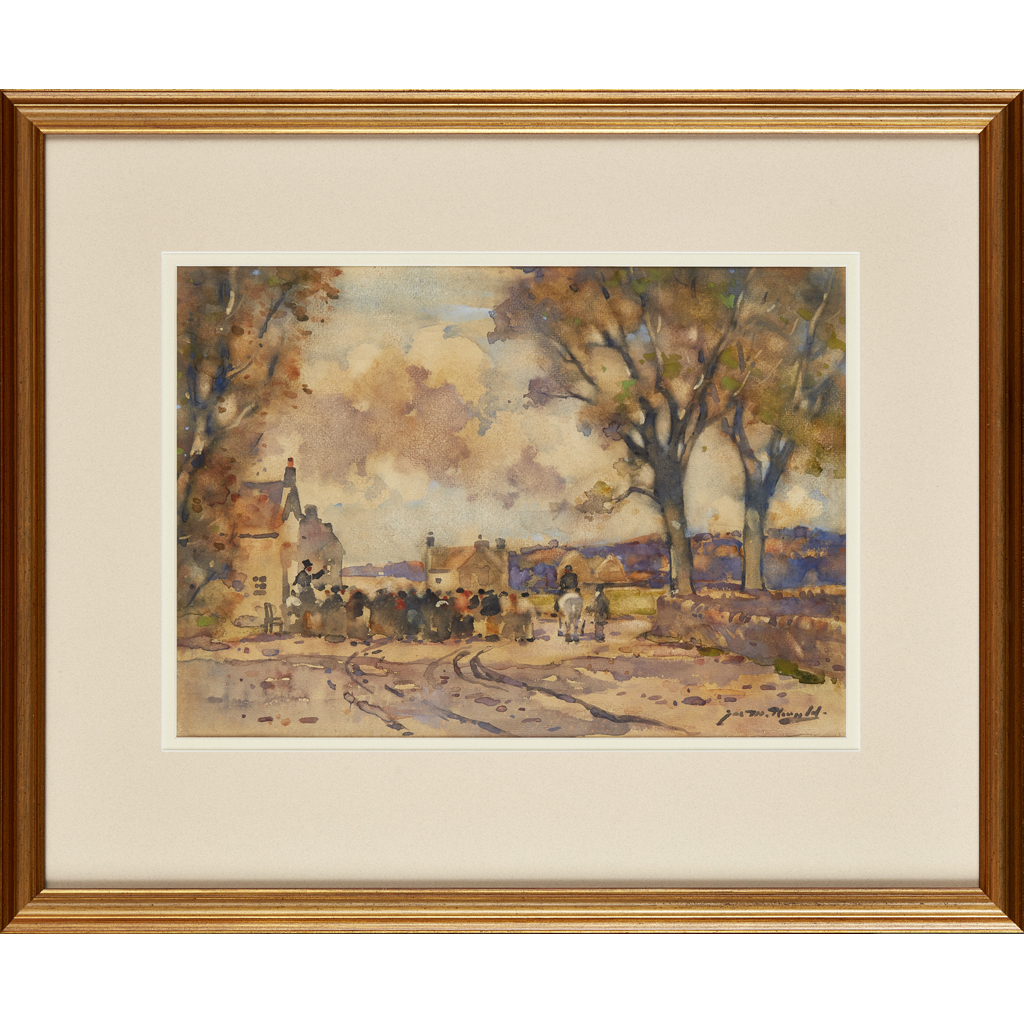 JAMES WATTERSTON HERALD (SCOTTISH 1859-1914)