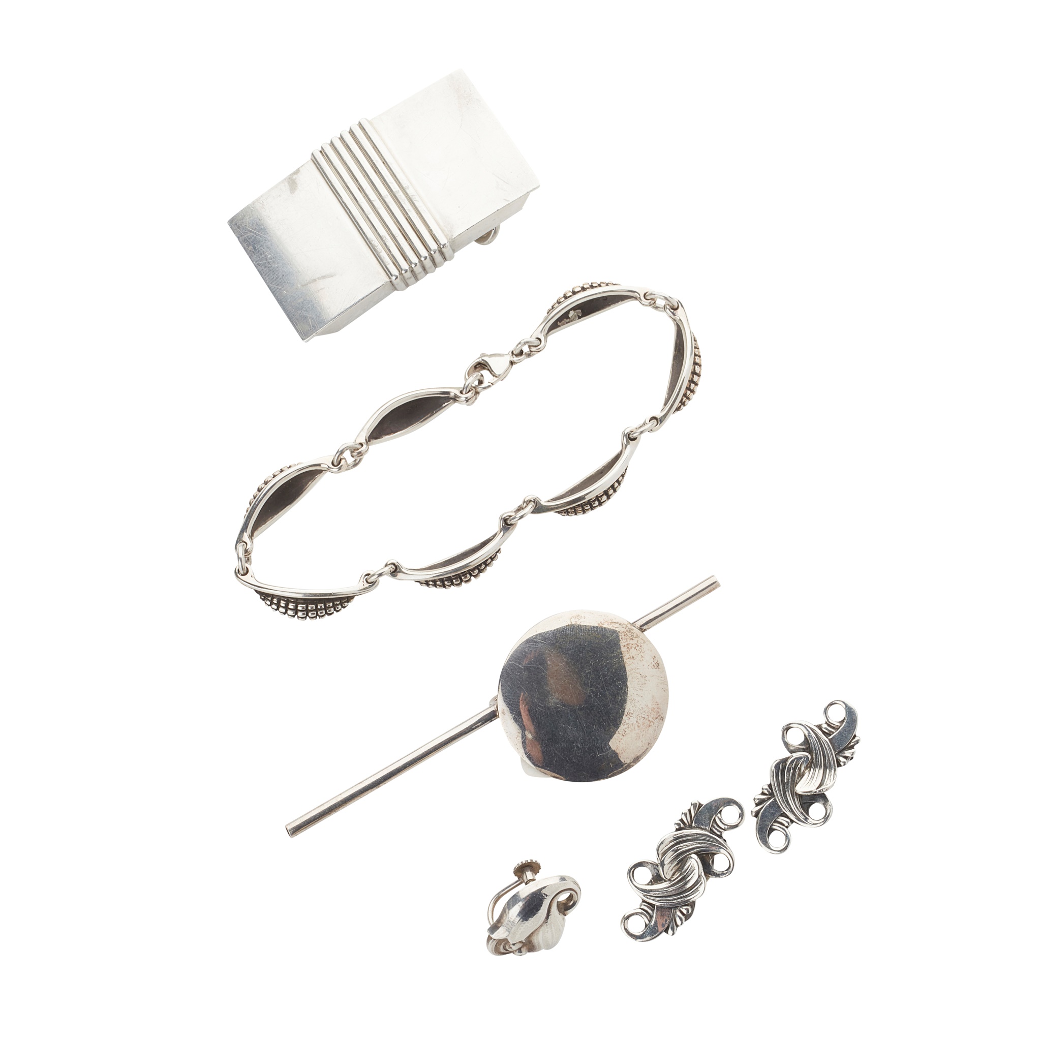 A collection of Georg Jensen and Scandinavian jewellery