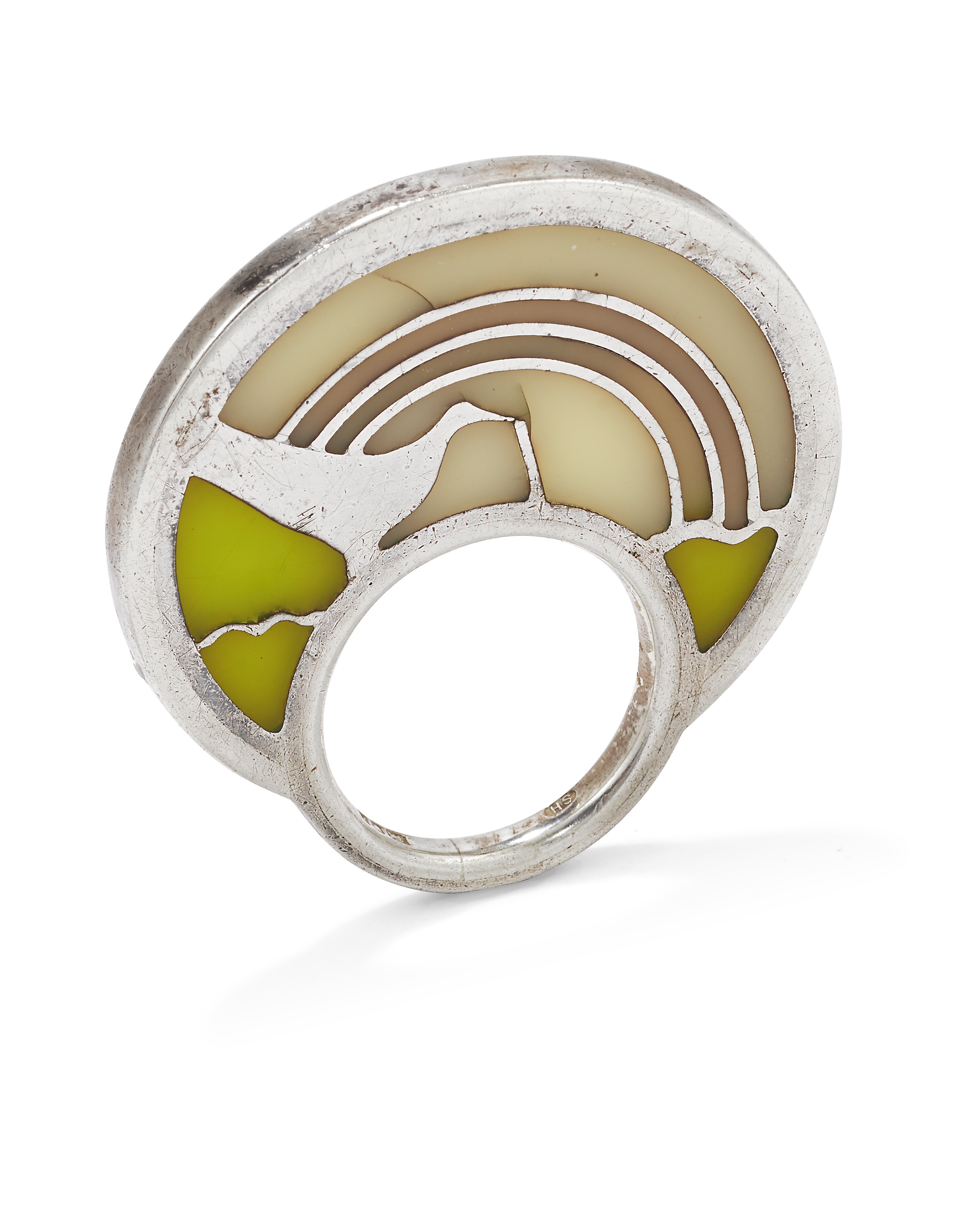 A ring, by Susanna Heron, 1972