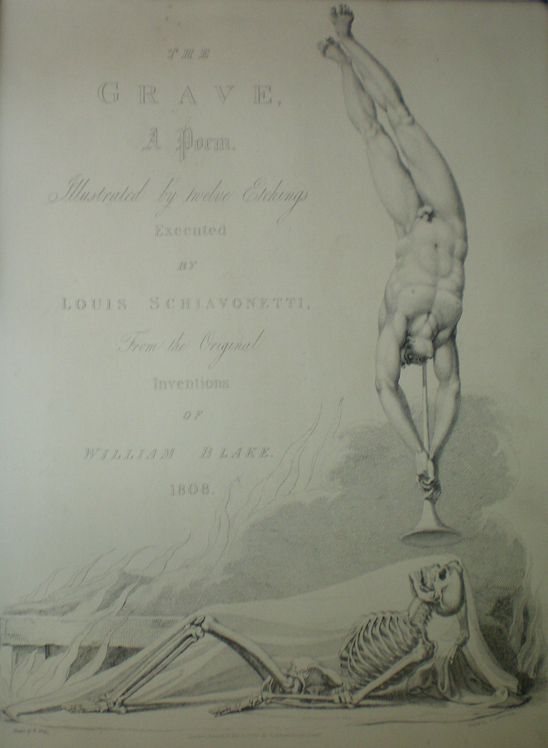 Blair, Robert - Blake, William - NOTE: Please note this is is 1868 Camden Hotten reissue