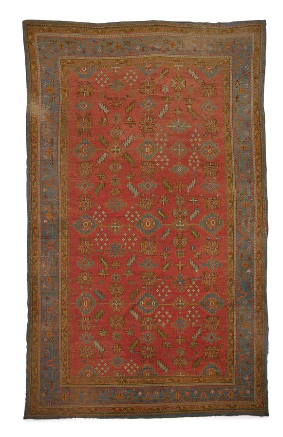 A large Ushak carpet