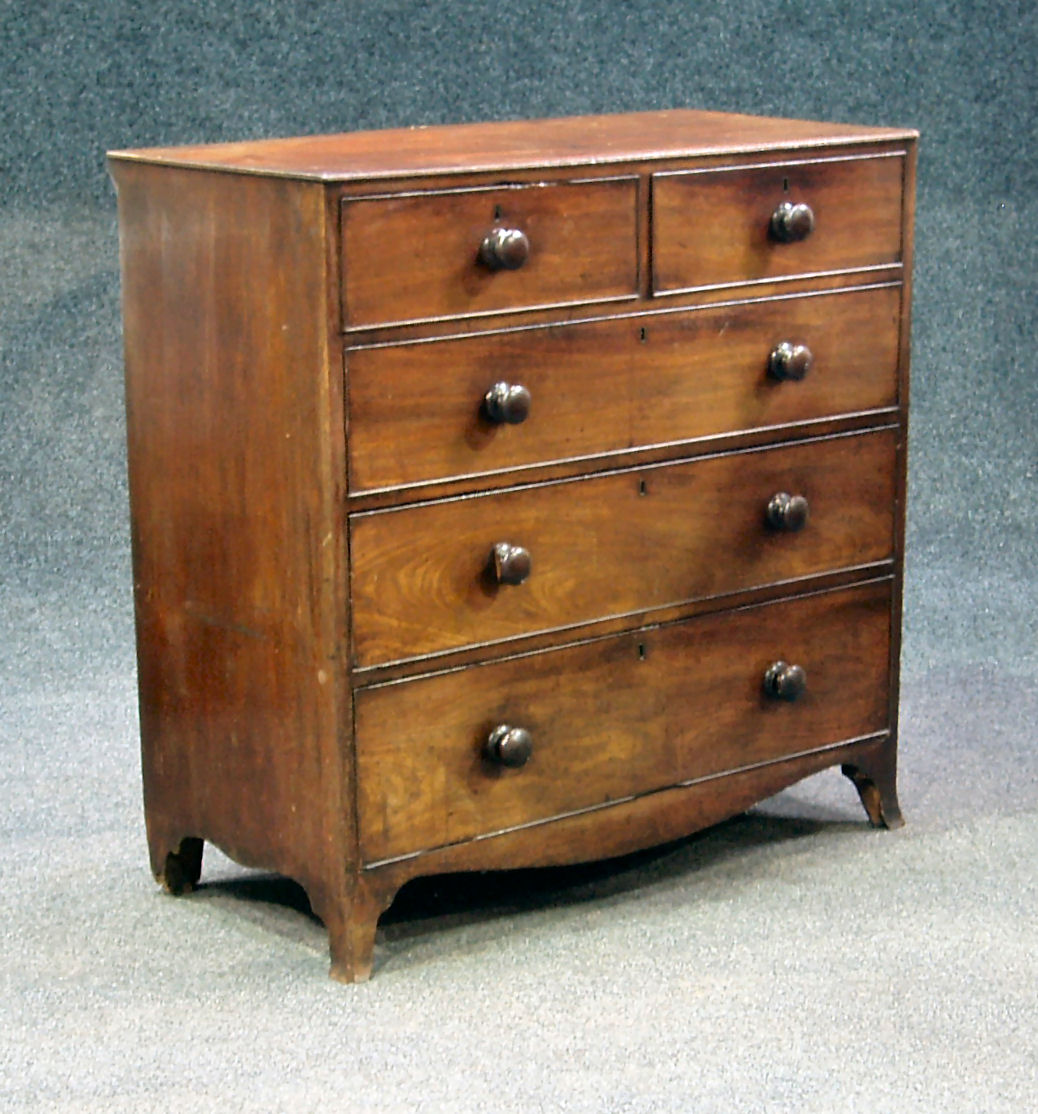 A Regency mahogany chest
