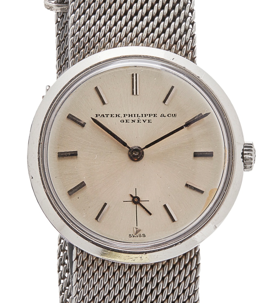 PATEK PHILIPPE - A gentleman's stainless steel cased wrist watch
