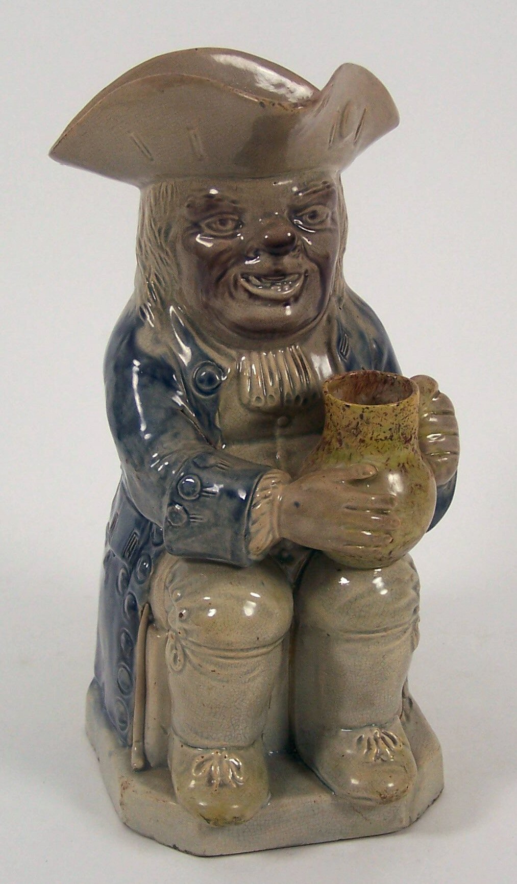 A 19th century Ralph Wood type toby jug,