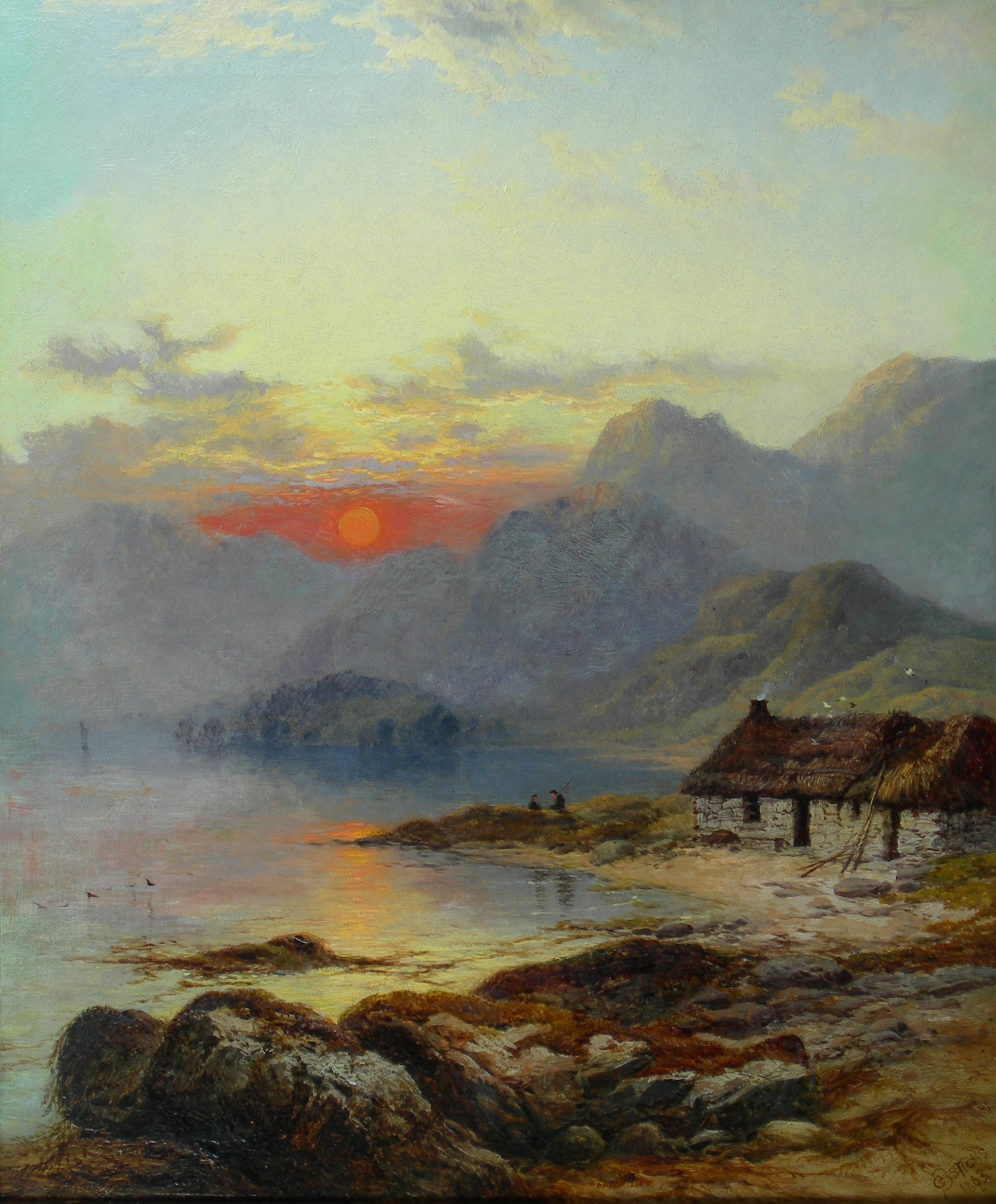 GEORGE BLACKIE STICKS (1843-1938) BRITISH