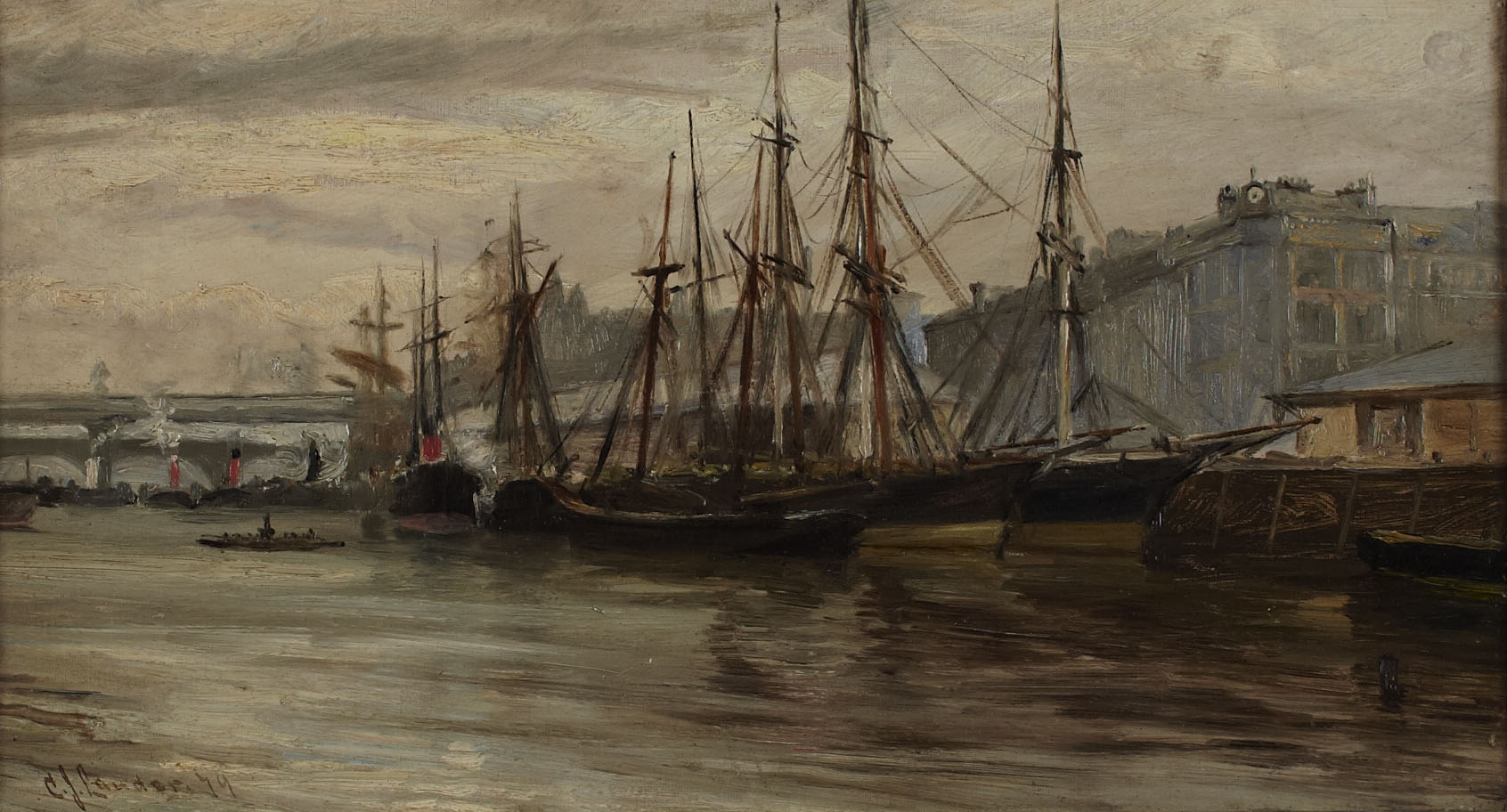 CHARLES JAMES LAUDER R.S.W (SCOTTISH 1840-1920)