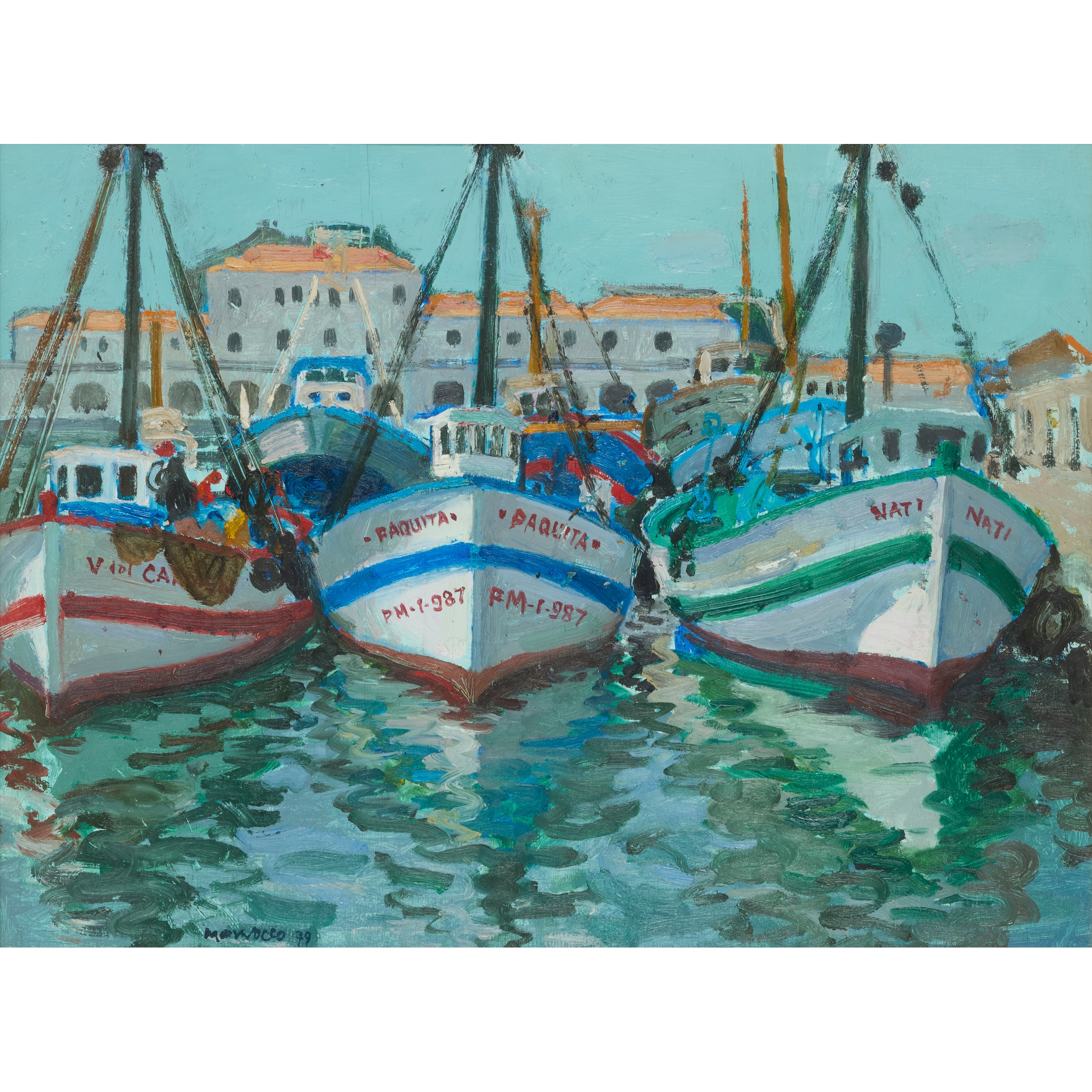 ALBERTO MORROCCO R.S.A., R.S.W., R.P., R.G.I., L.L.D. (SCOTTISH 1917-1998)