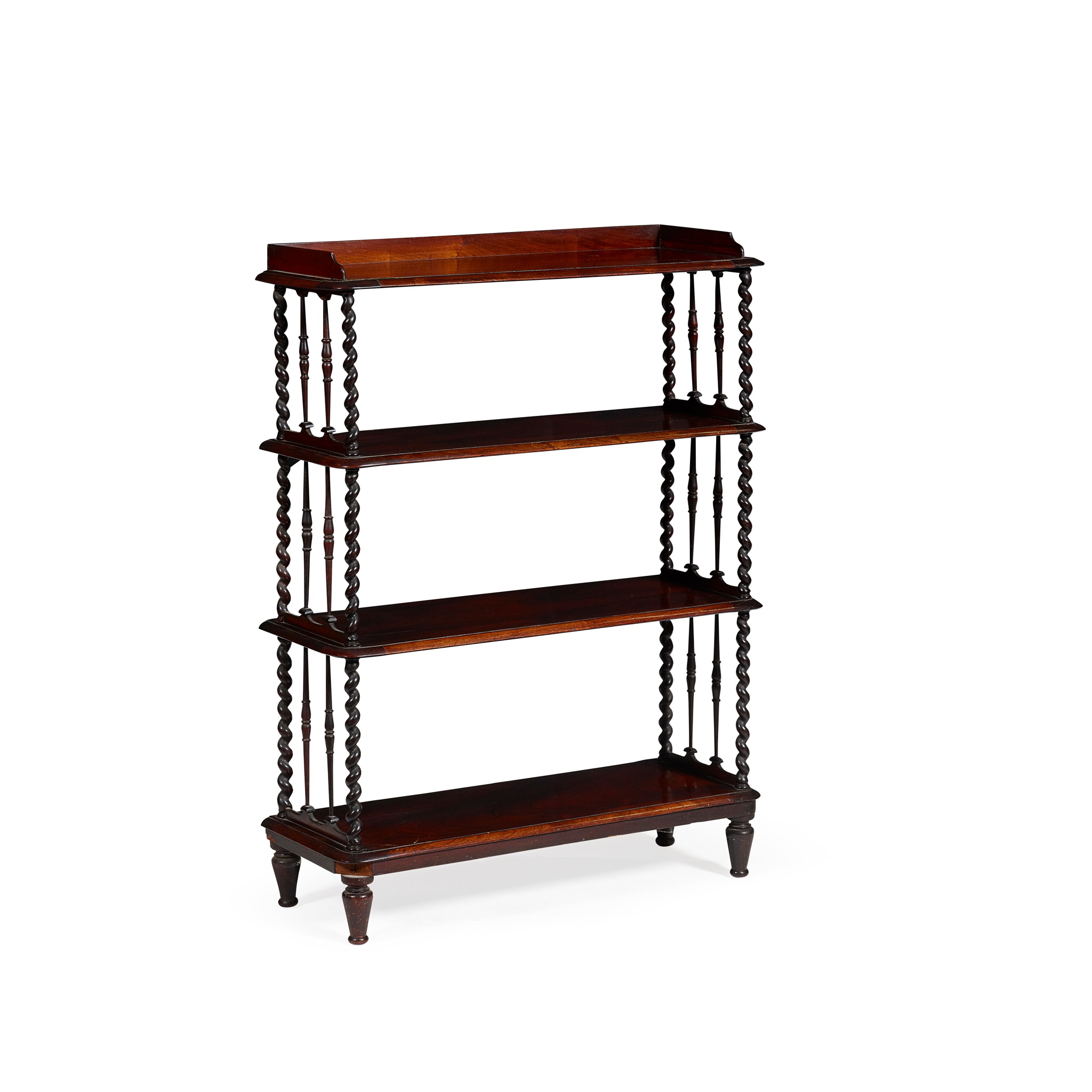 EARLY VICTORIAN ROSEWOOD ÉTAGÈRE