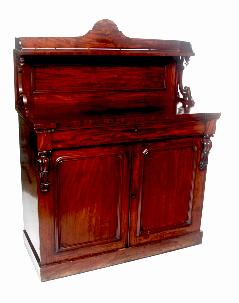 A Victorian mahogany sideboard