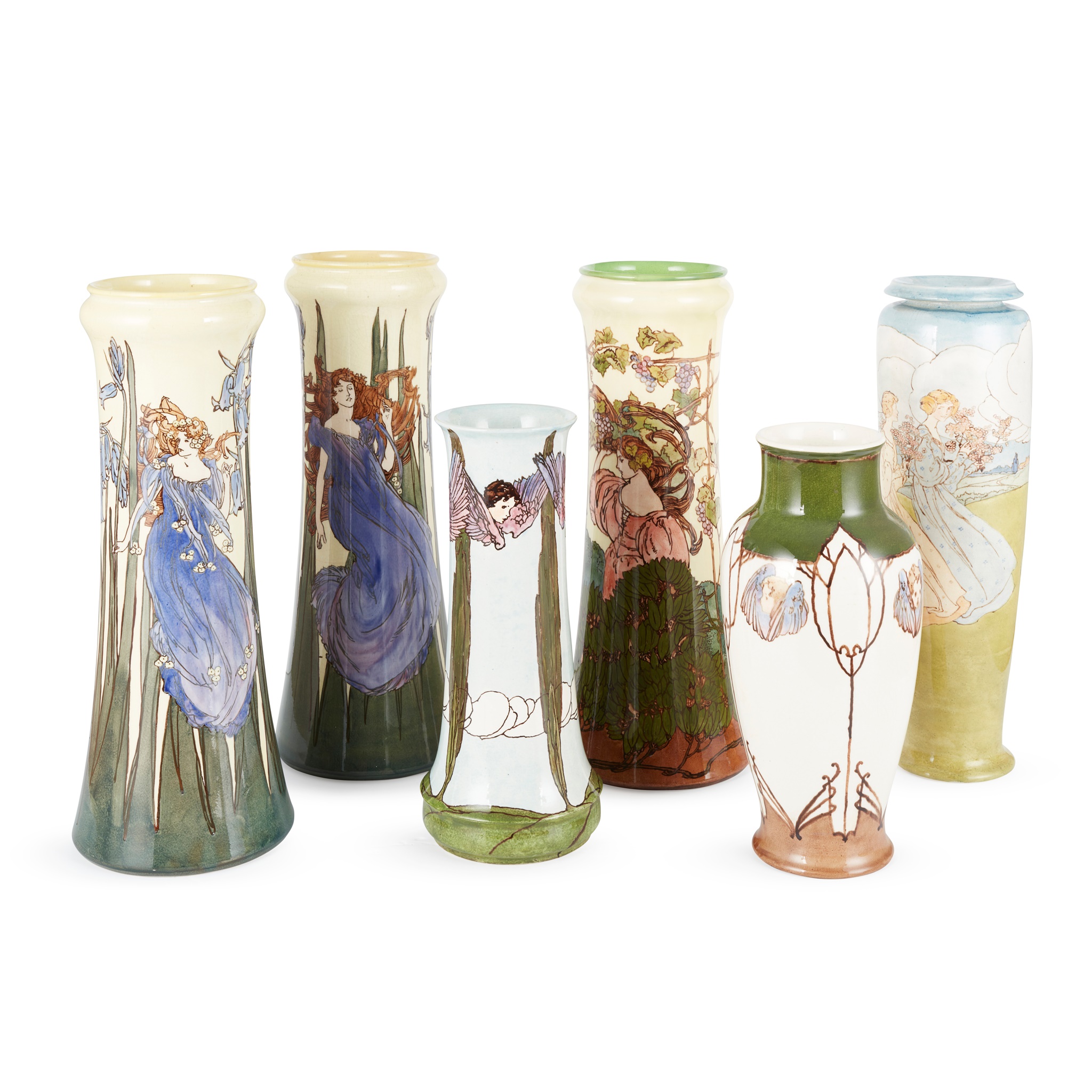 MARGARET E. THOMPSON (BRITISH 1889-1926) FOR DOULTON, LAMBETH