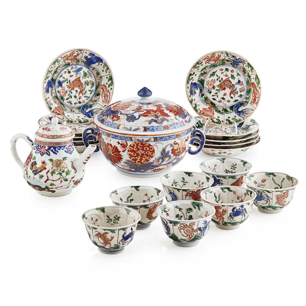 IMARI TEA SET