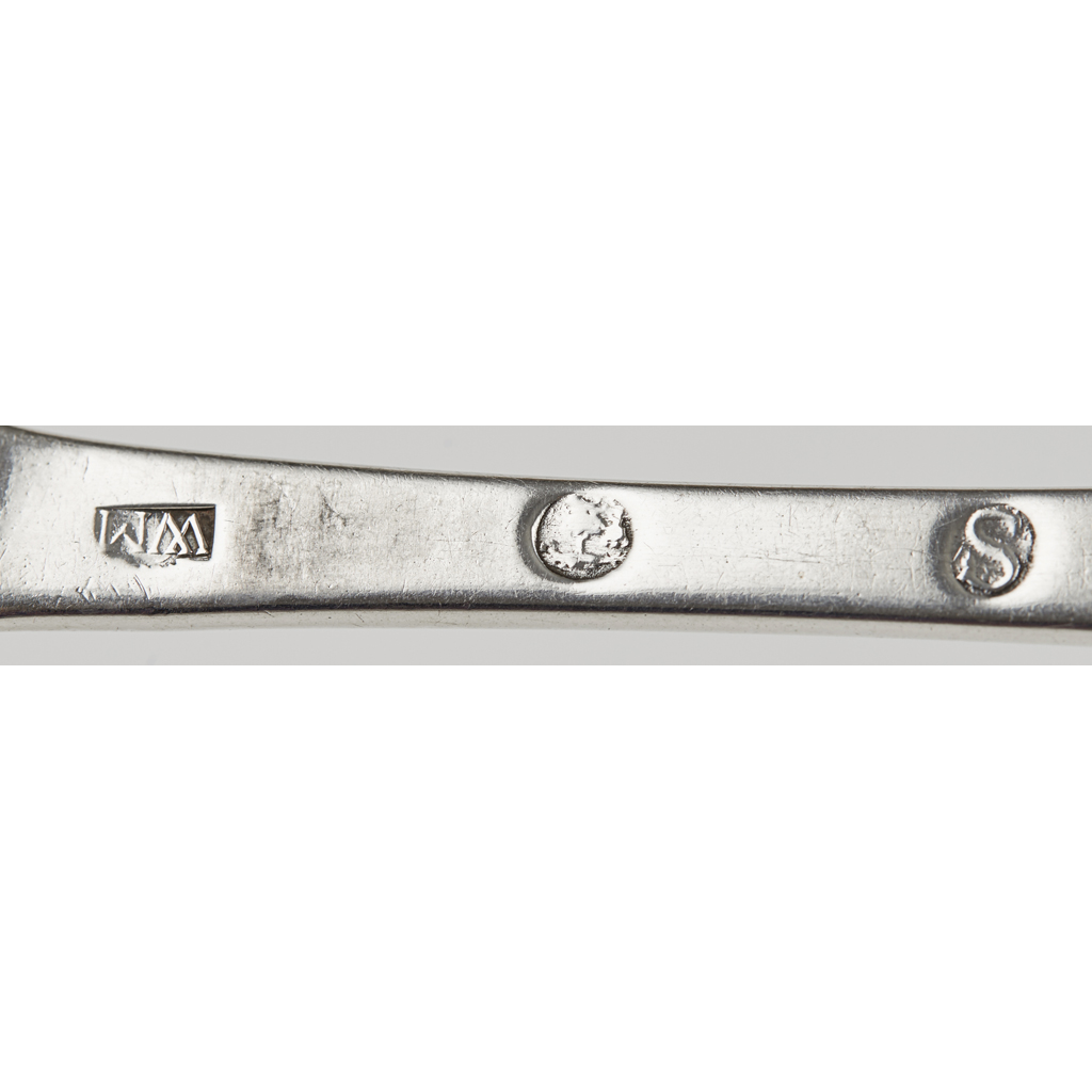 GLASGOW - A SET OF SIX SCOTTISH PROVINCIAL TABLESPOONS