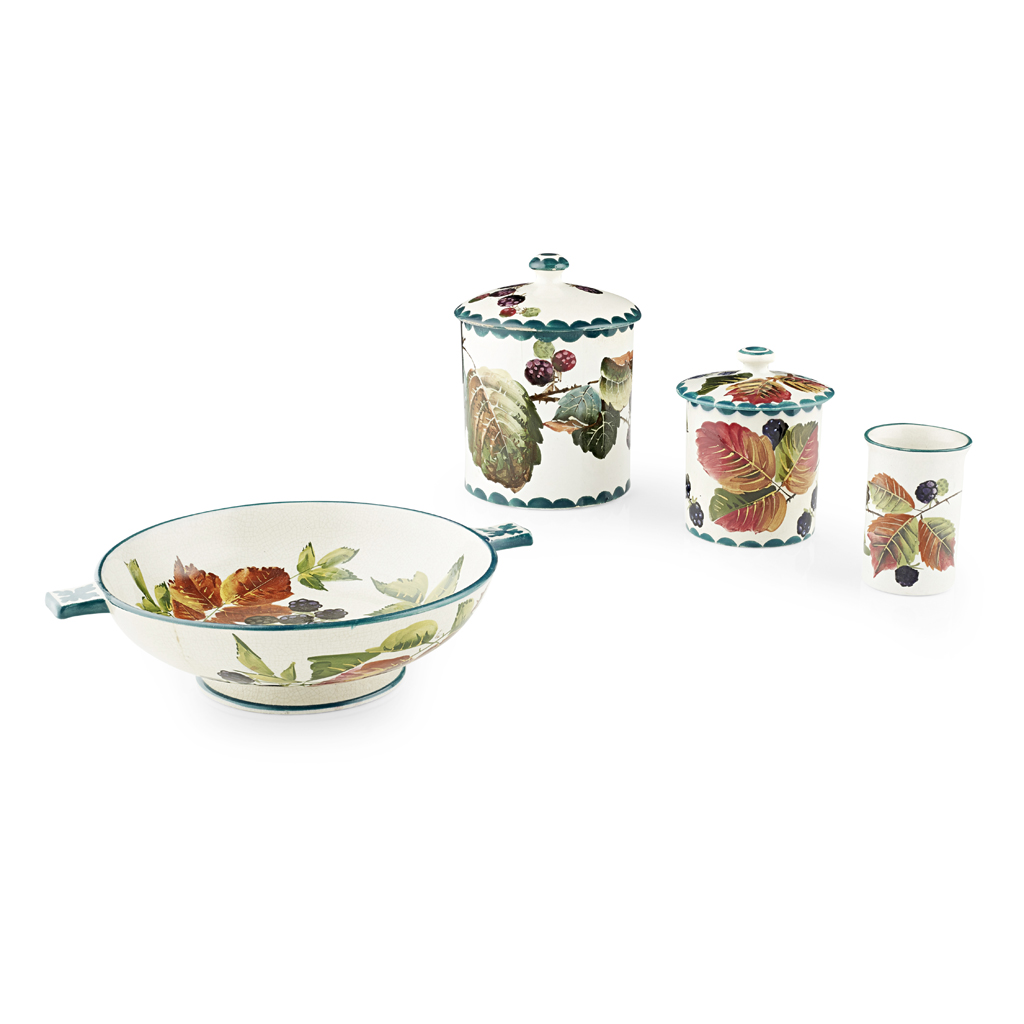 A GROUP OF WEMYSS WARE