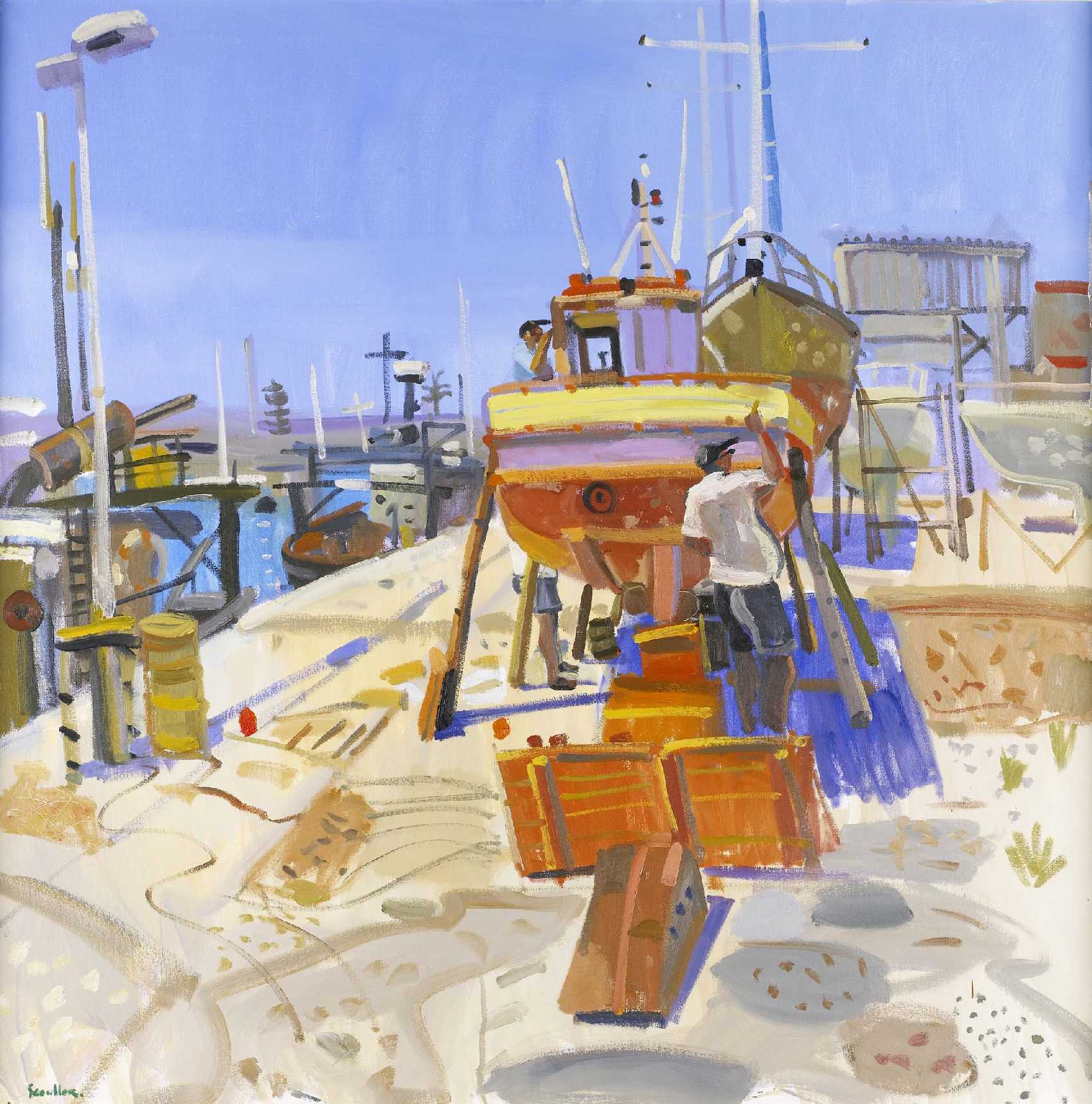 GLEN SCOULLER R.S.W., R.G.I (SCOTTISH B.1950)