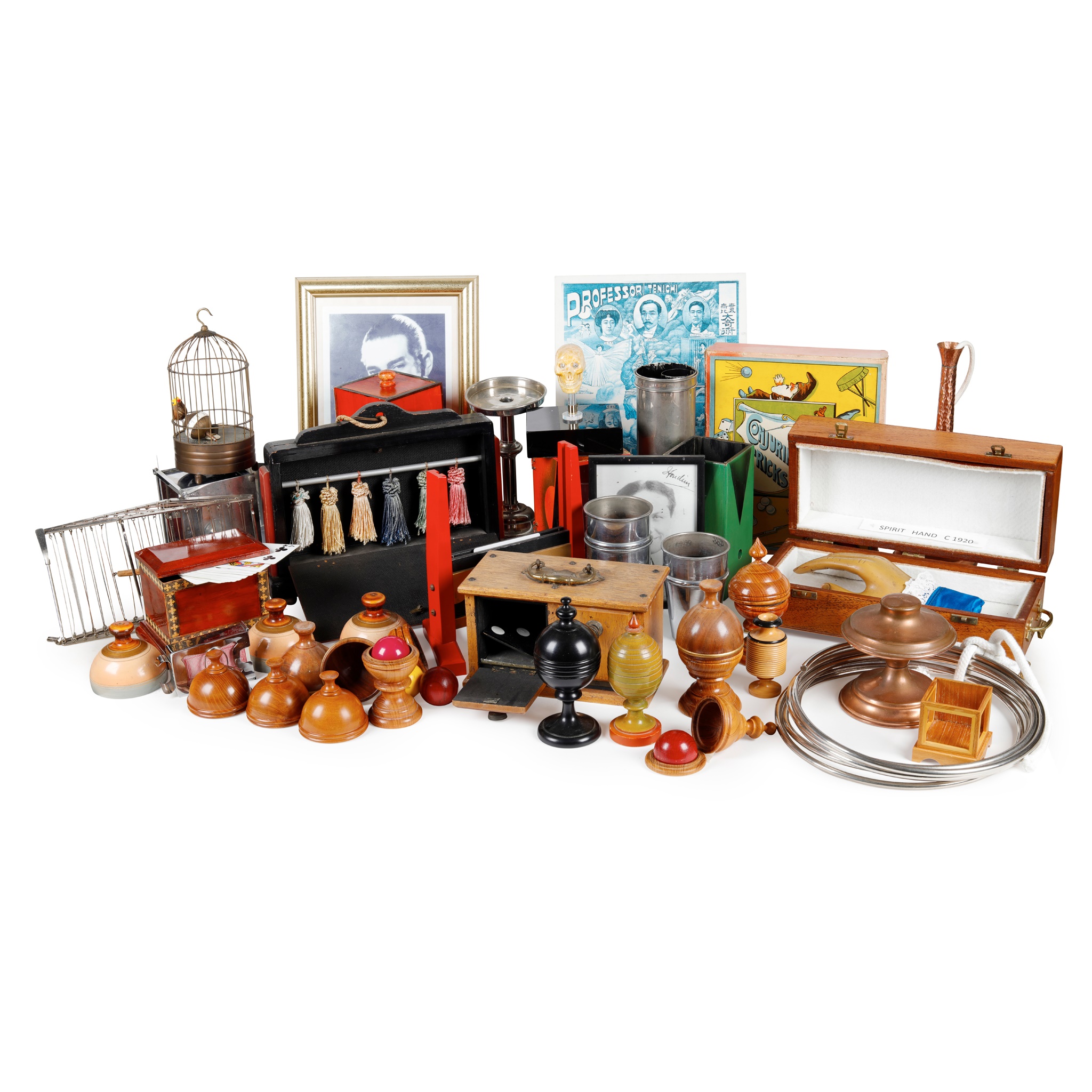 A variety of magician's objects