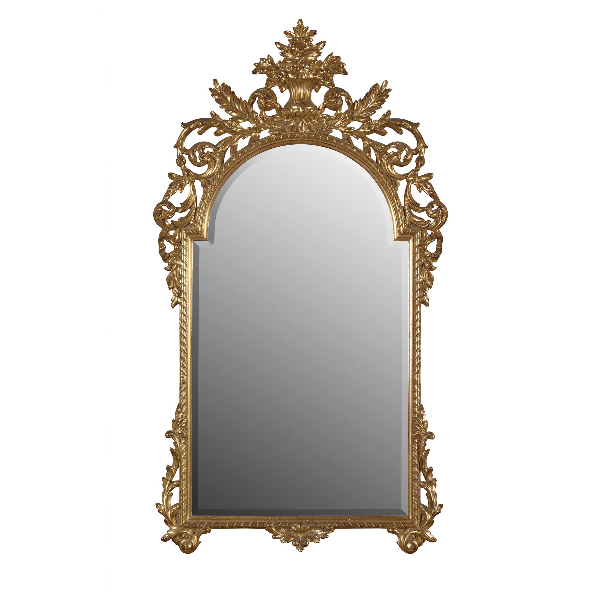 GEORGIAN STYLE GILTWOOD MIRROR