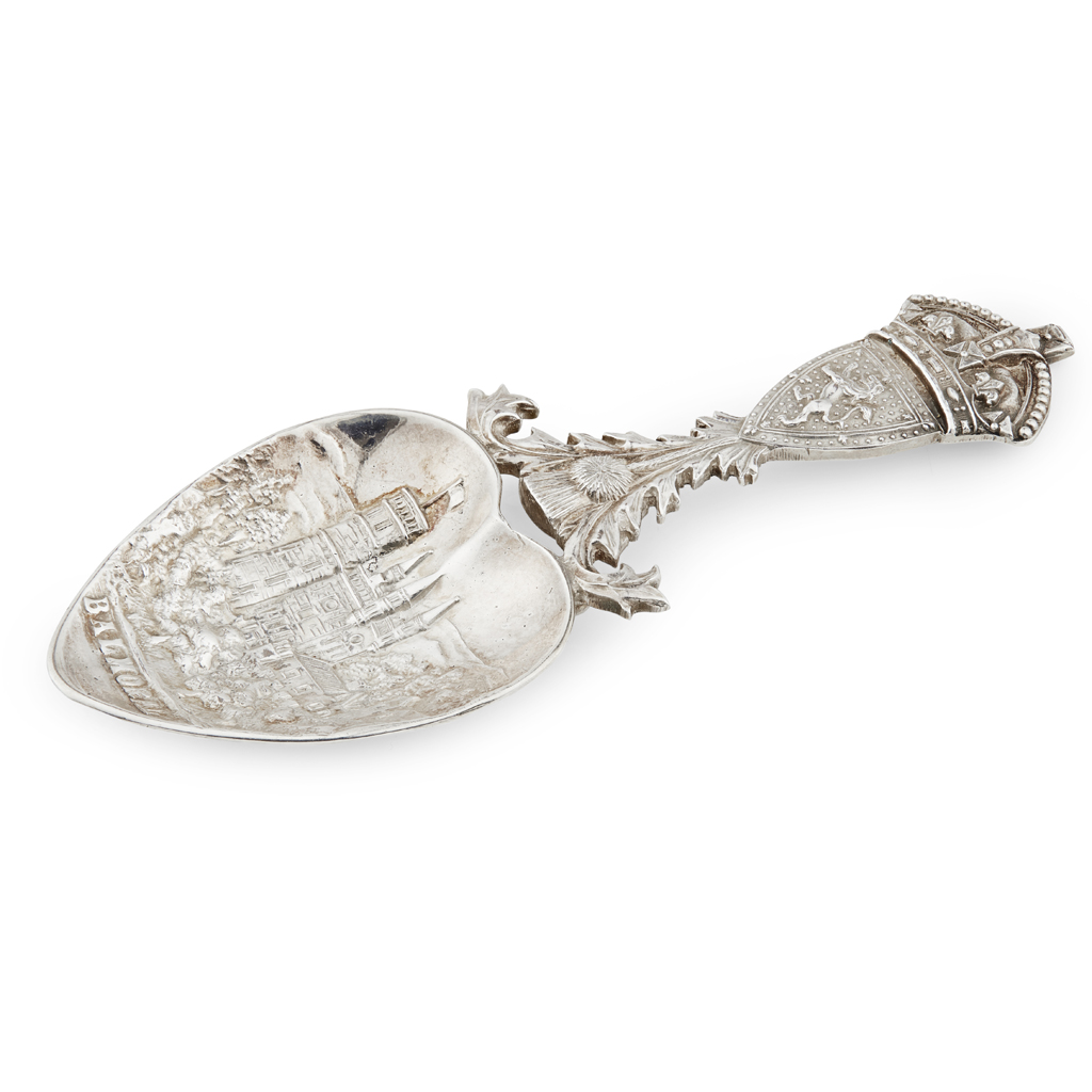 BALLATER - A SCOTTISH PROVINCIAL CADDY SPOON