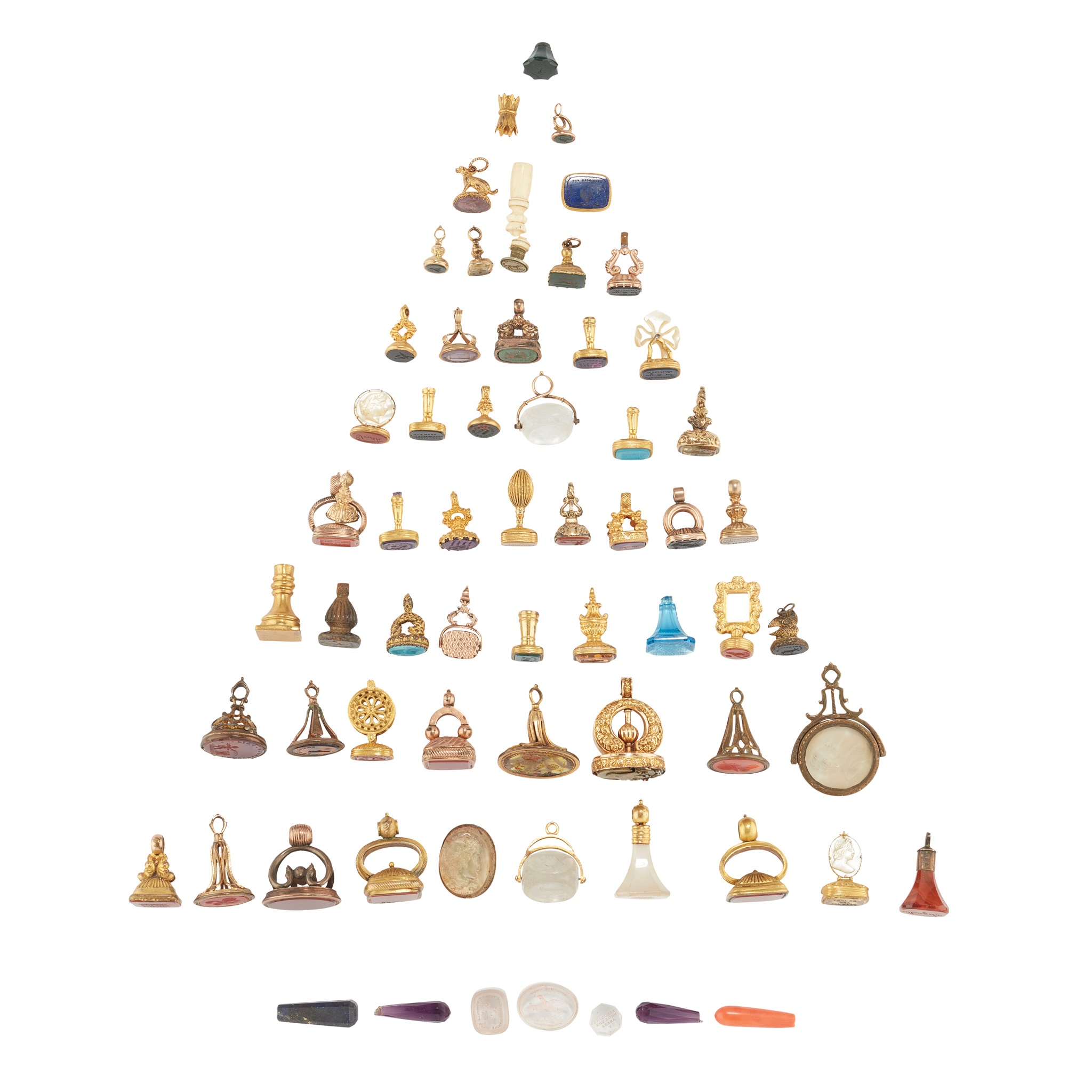 AN INTERESTING GROUP OF VARIOUS FOB SEALS
