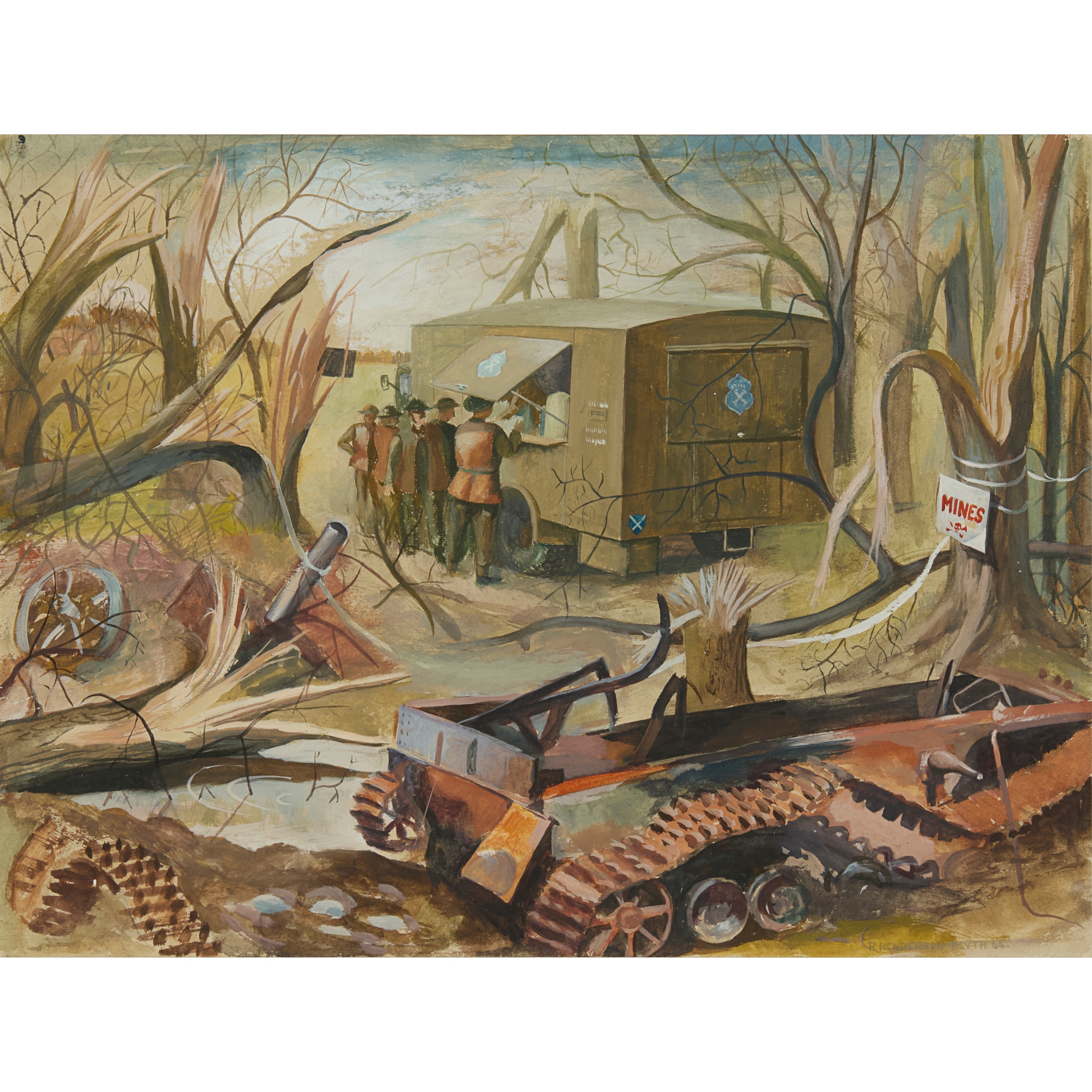 ROBERT HENDERSON BLYTH R.S.A., R.S.W. (SCOTTISH 1919-1970)