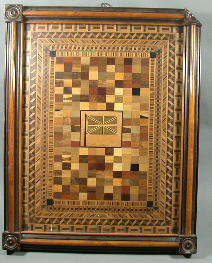 A Cuban specimen wood picture,