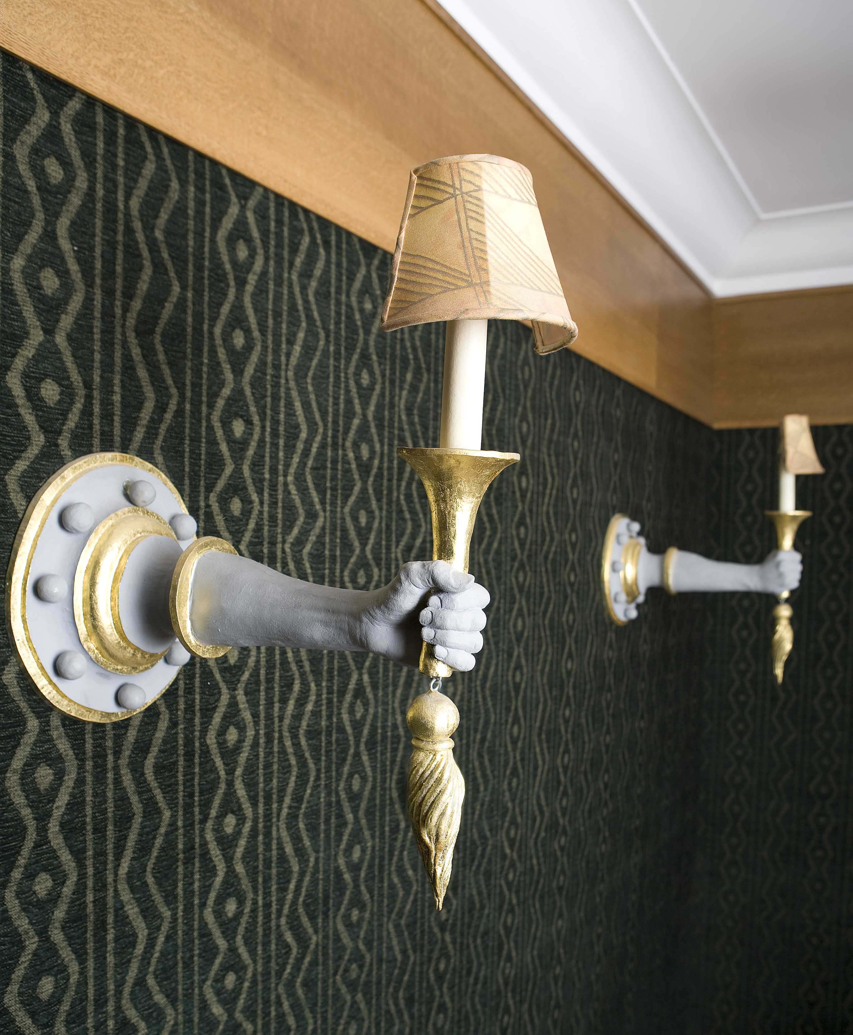 MALE AND FEMALE WALL LIGHTS