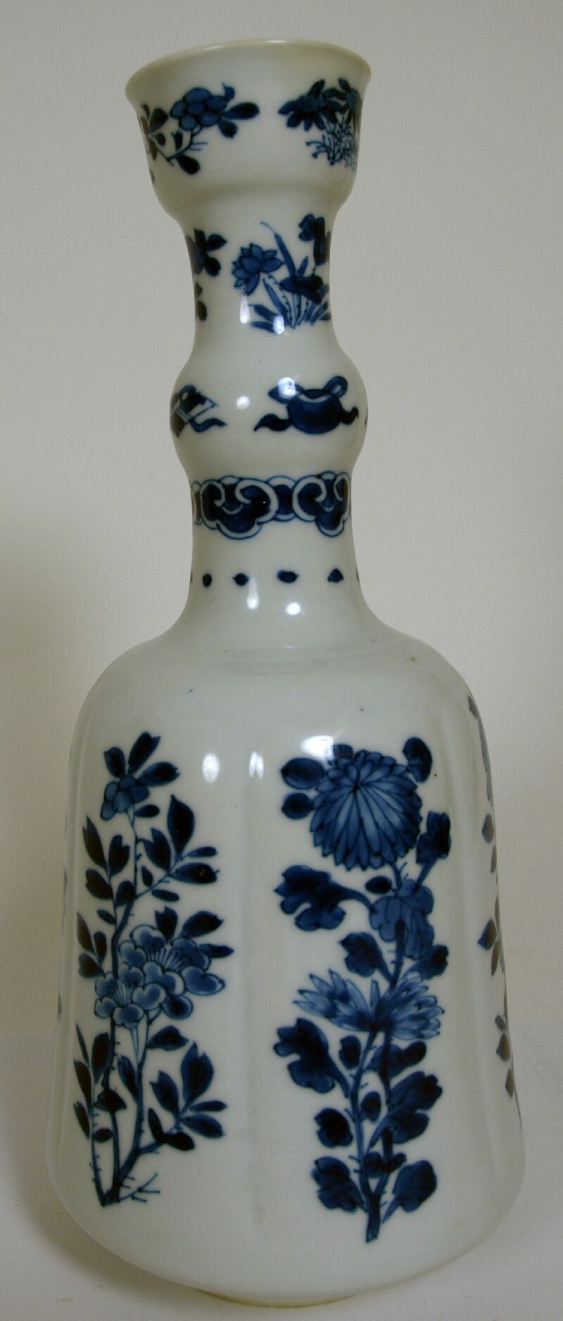 A 18th century Chinese blue painted vase