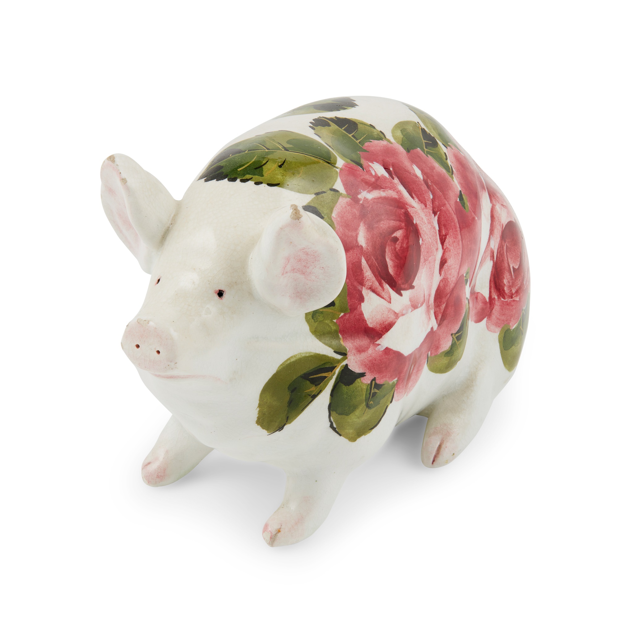 A SMALL WEMYSS WARE PIG