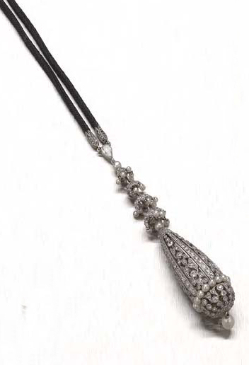 An Art Deco diamond sautoir,