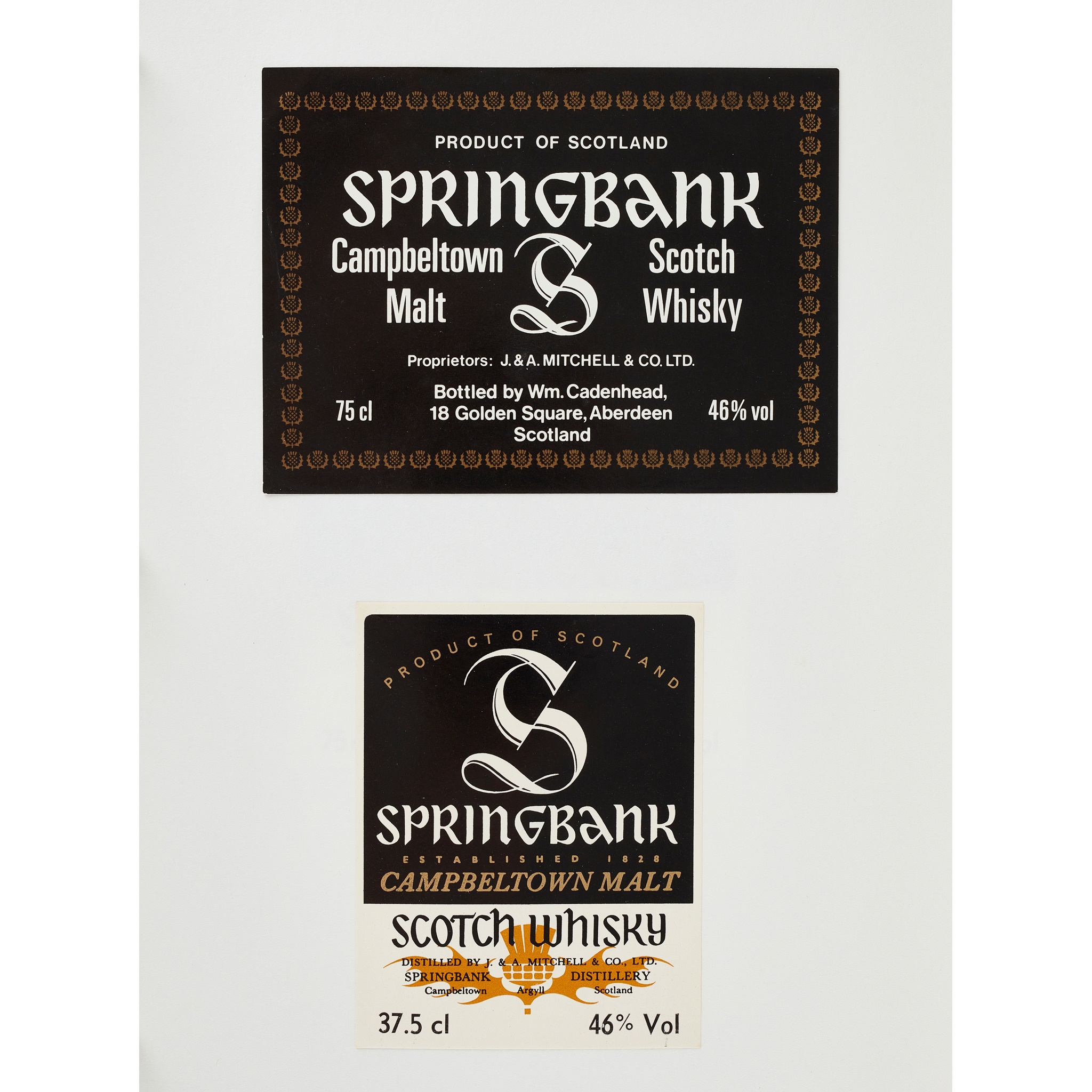 COLLECTION OF WHISKY LABELS