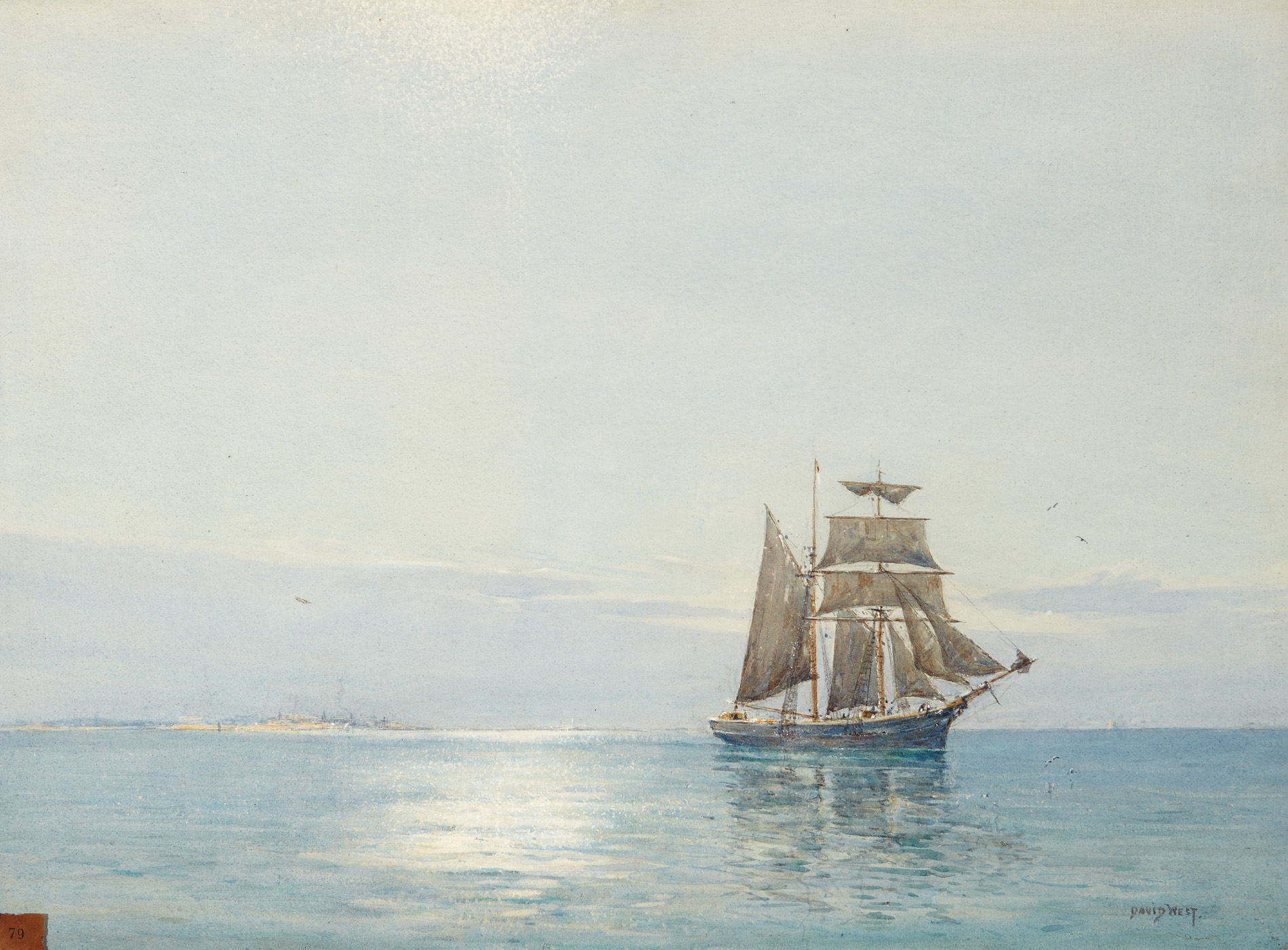 DAVID WEST R.S.W. (SCOTTISH 1868-1936)