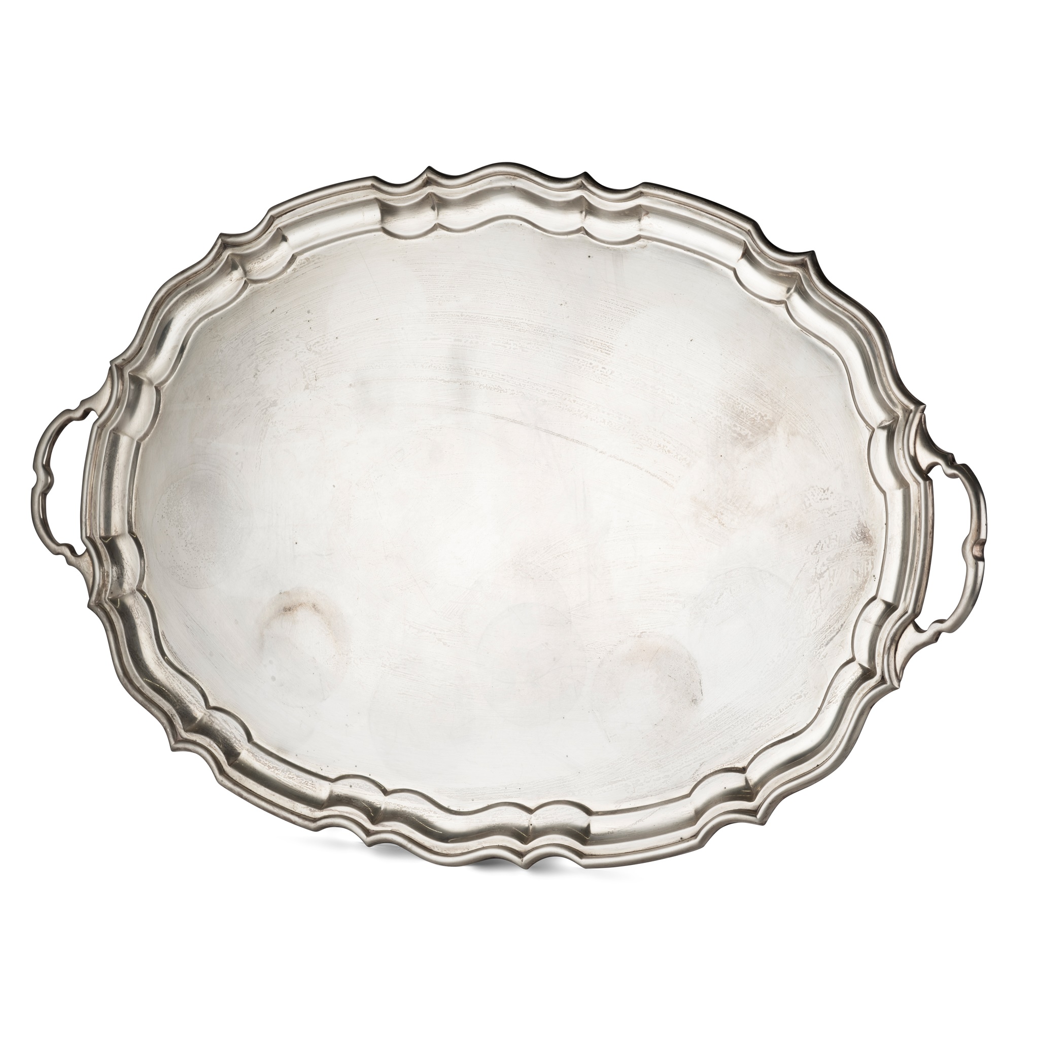 A 1920s twin-handled tray