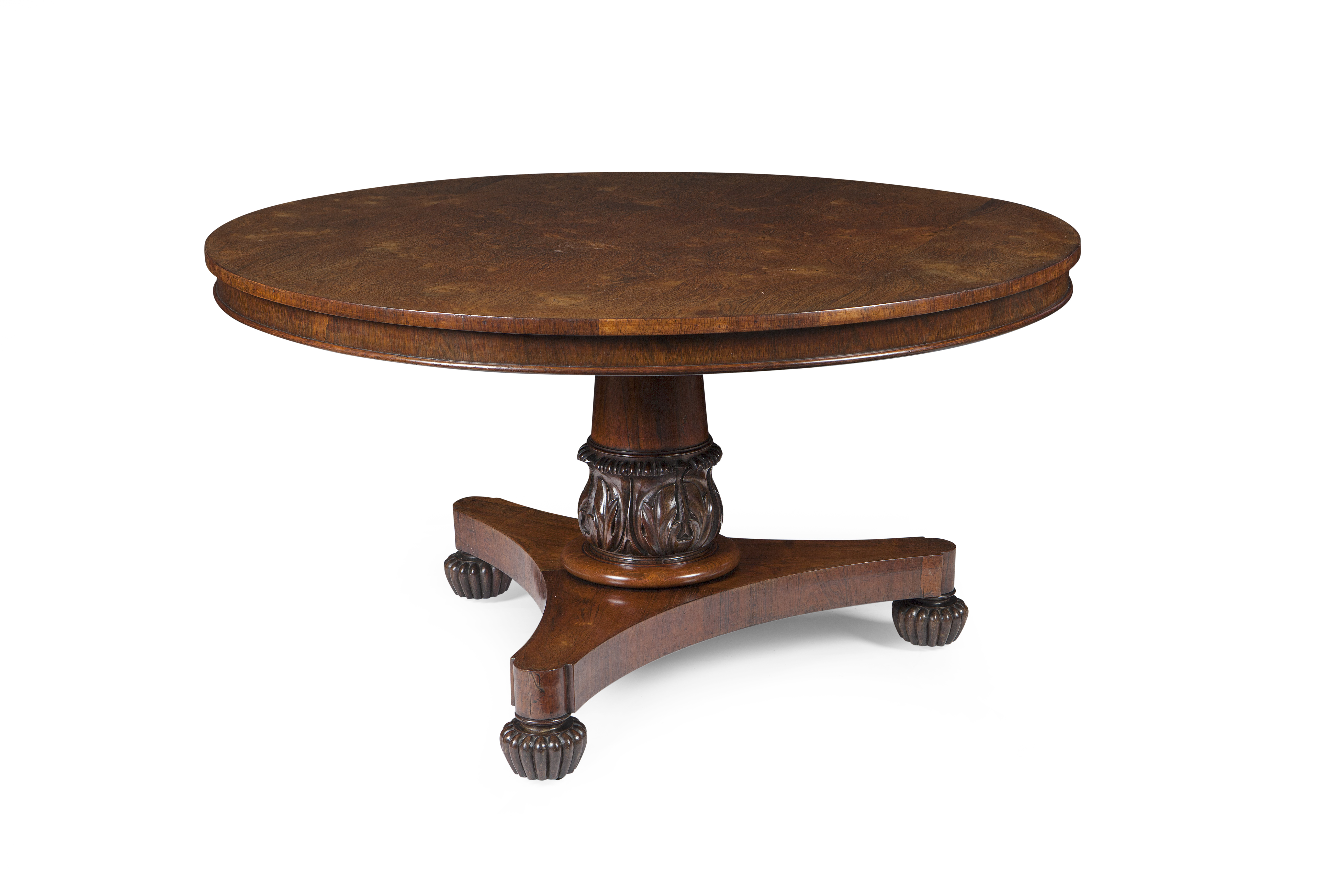 GEORGE IV ROSEWOOD BREAKFAST TABLE