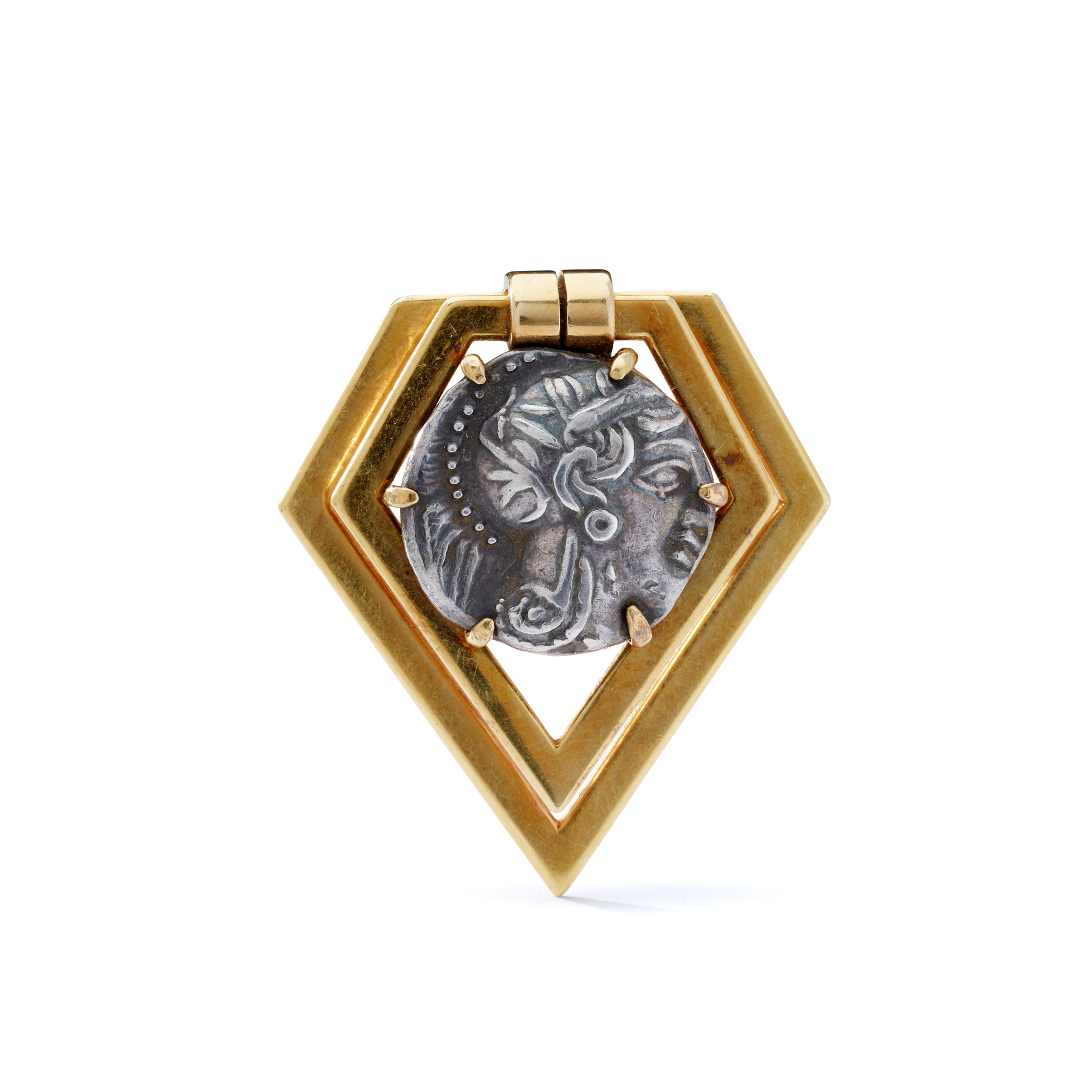 Bulgari: A 'Monete' money clip/pendant