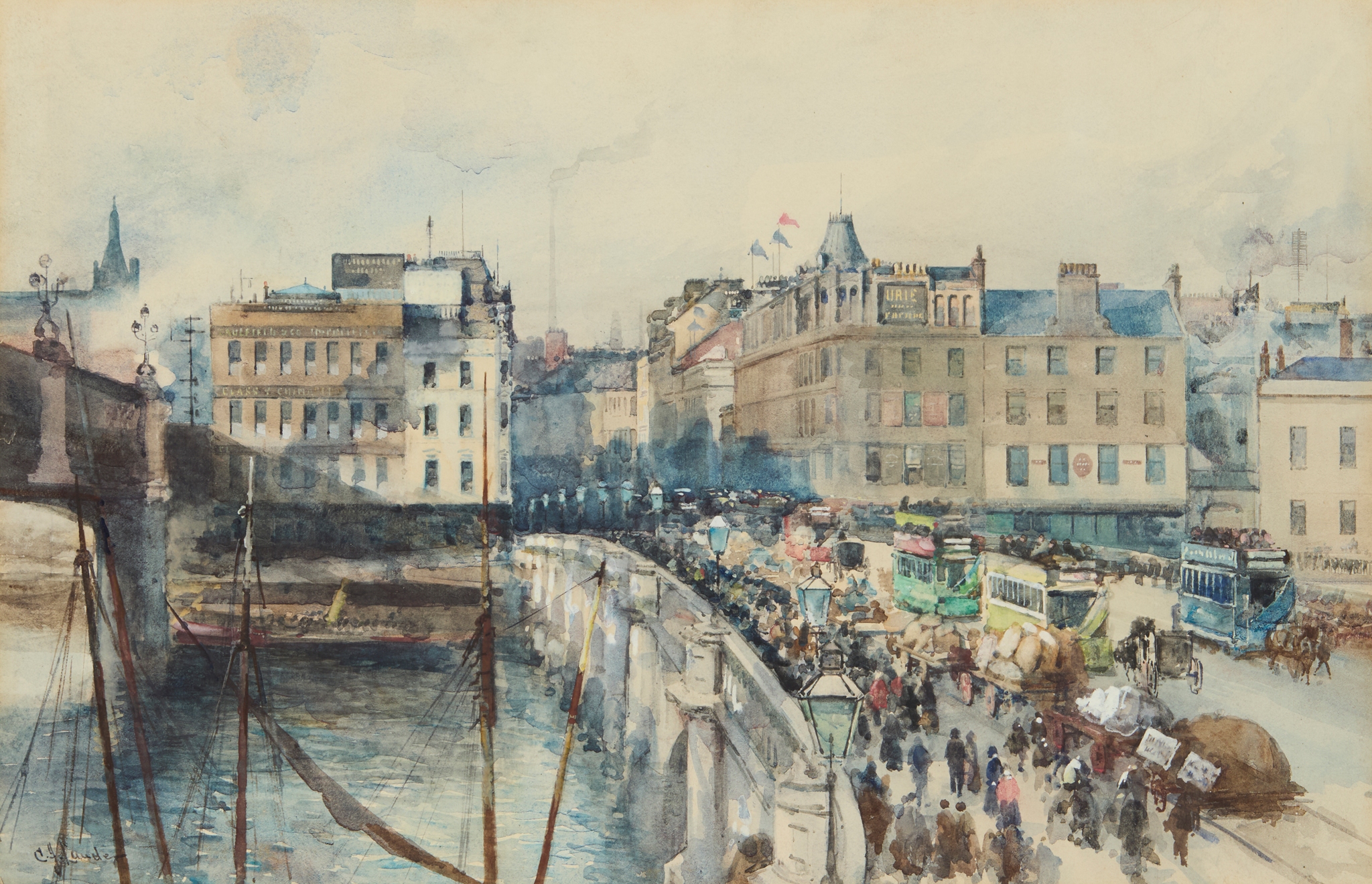 CHARLES JAMES LAUDER R.S.W (SCOTTISH 1840-1920)
