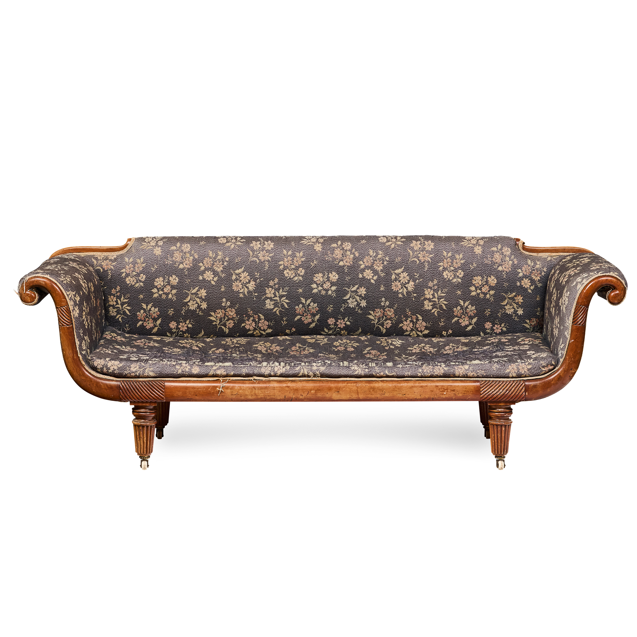 REGENCY MAHOGANY SOFA