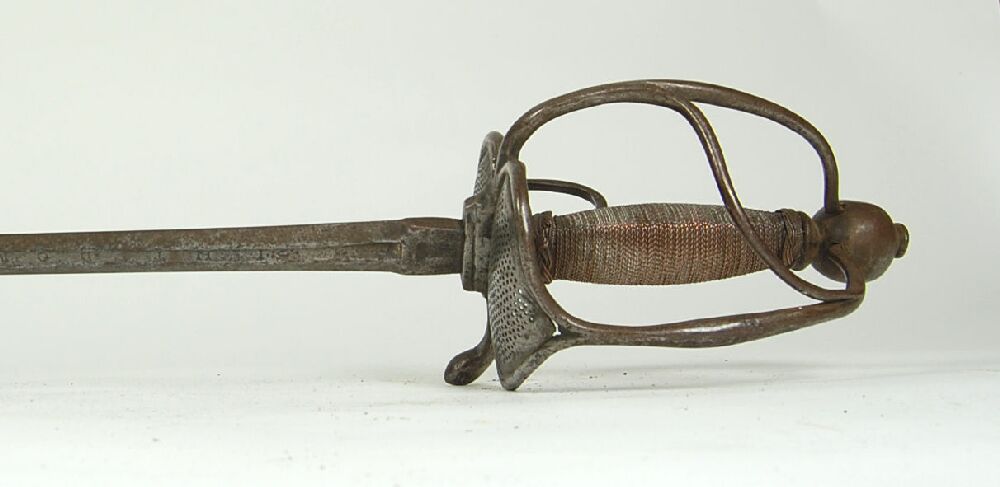 A 17th century English rapier